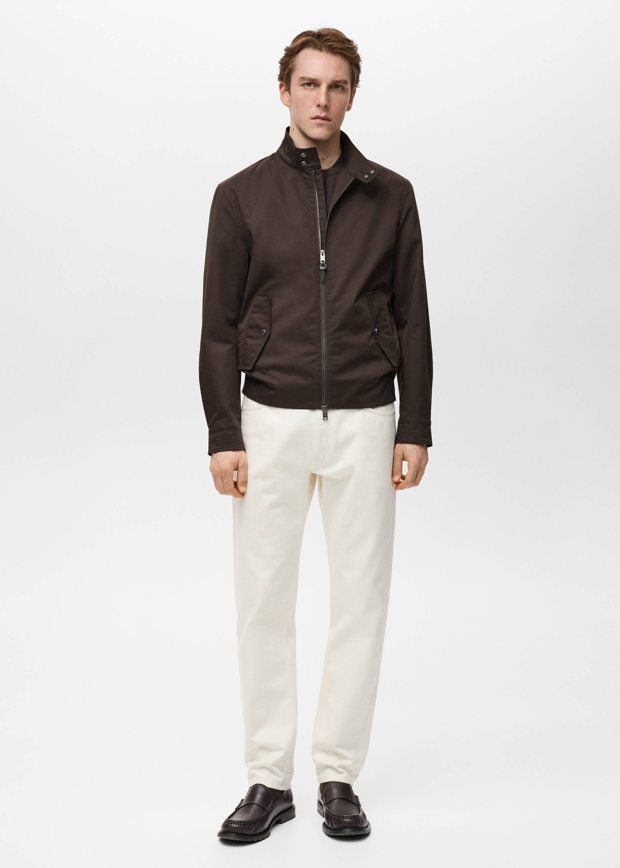 Water-repellent cotton jacket - General plane