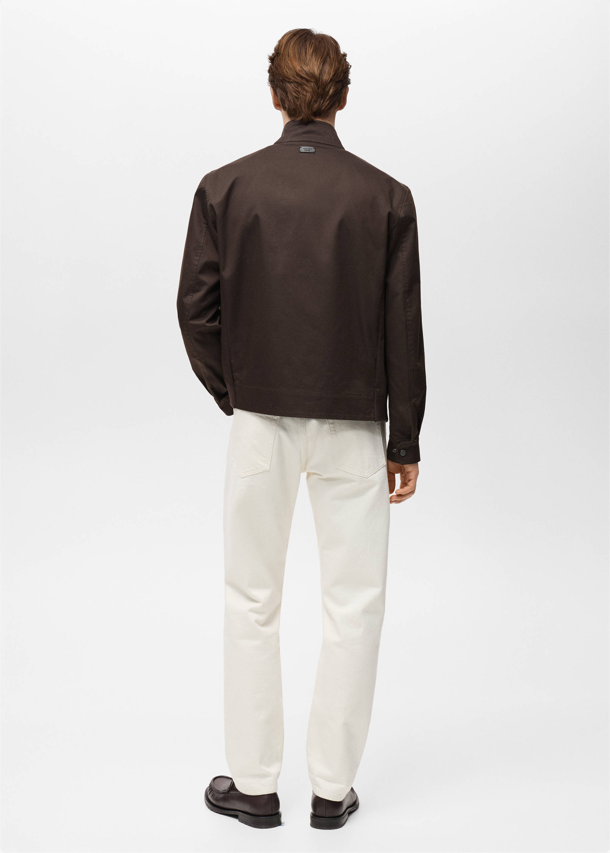 Water-repellent cotton jacket - Reverse of the article