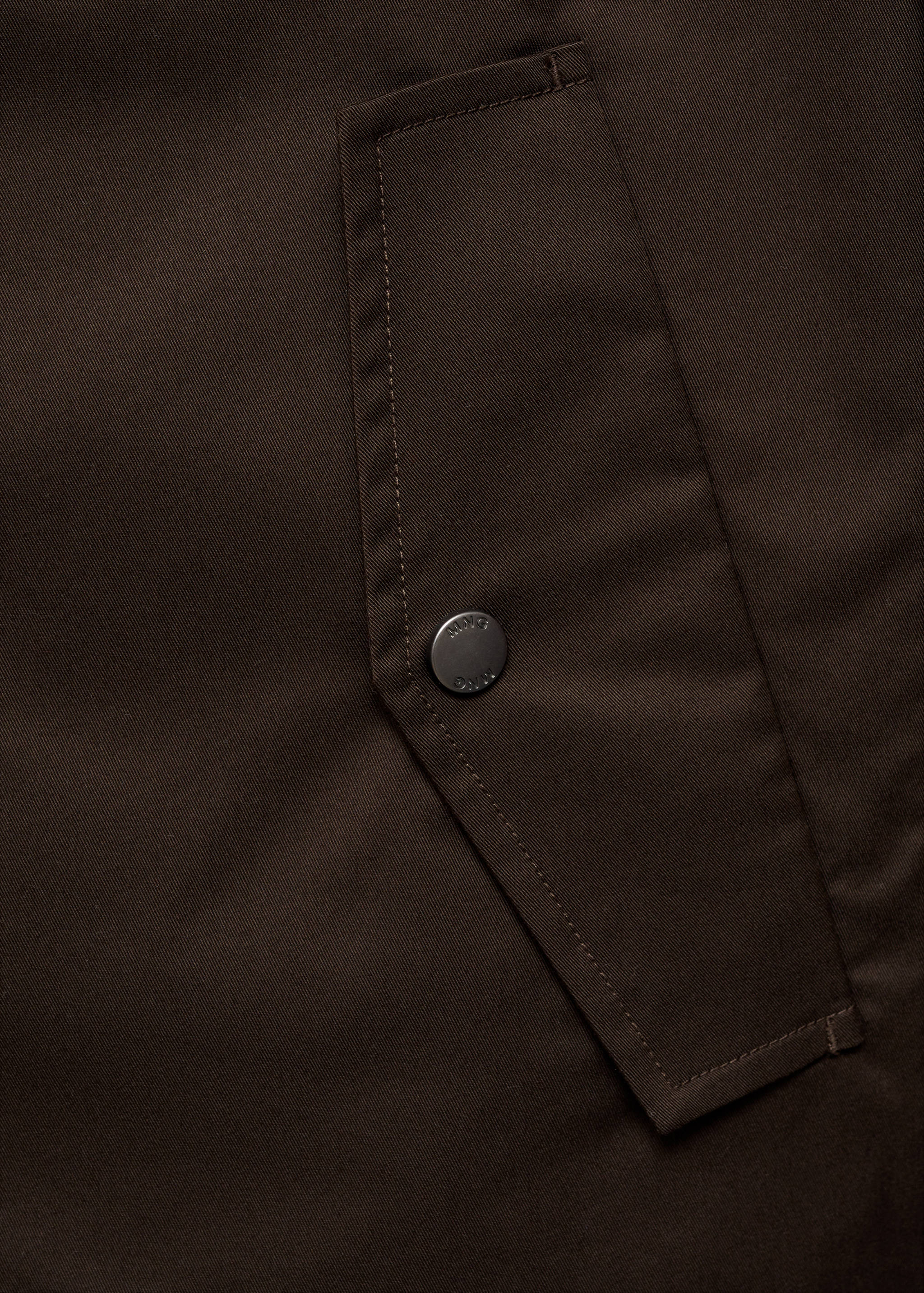 Water-repellent cotton jacket - Details of the article 0