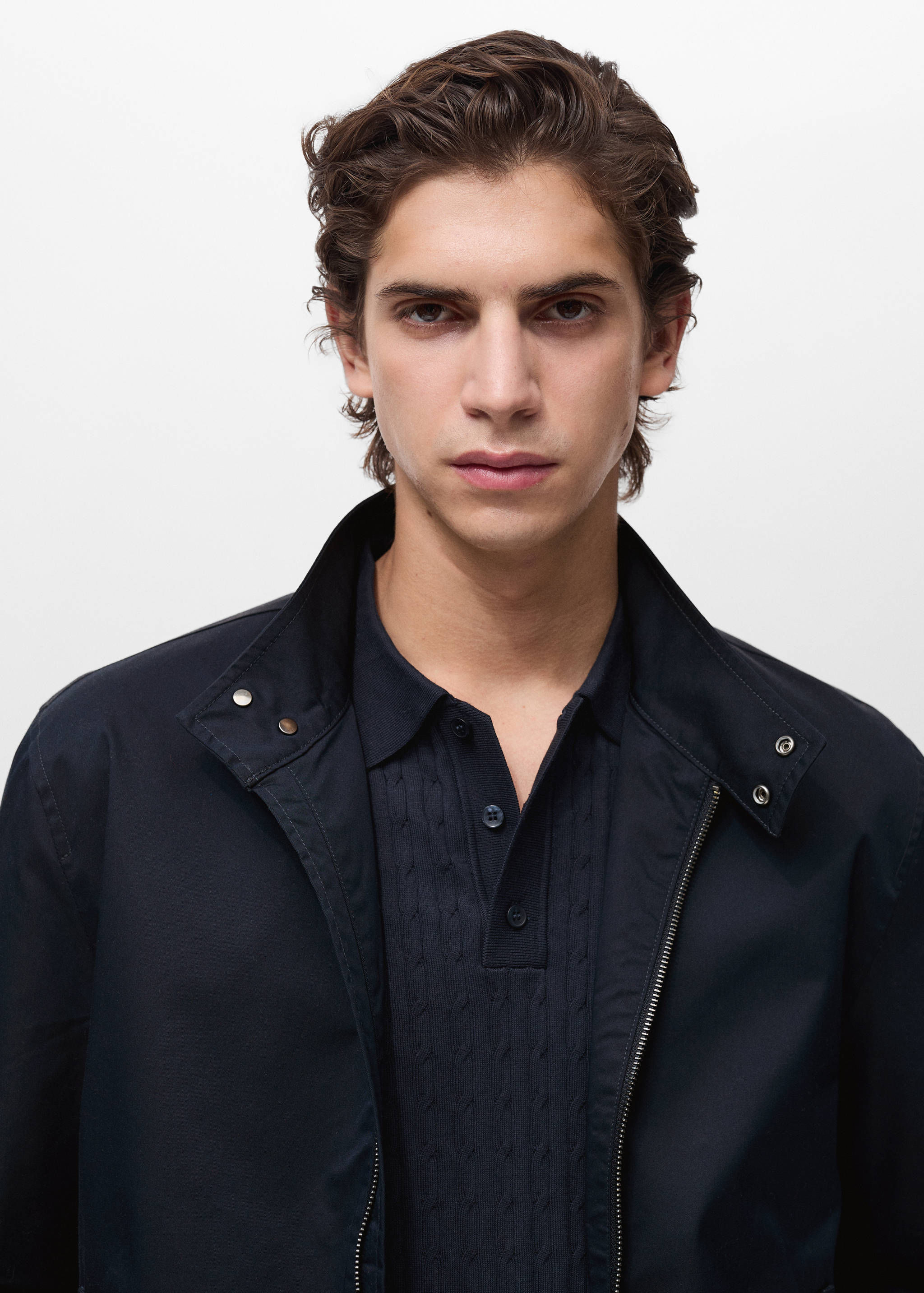 Water-repellent cotton jacket - Details of the article 1