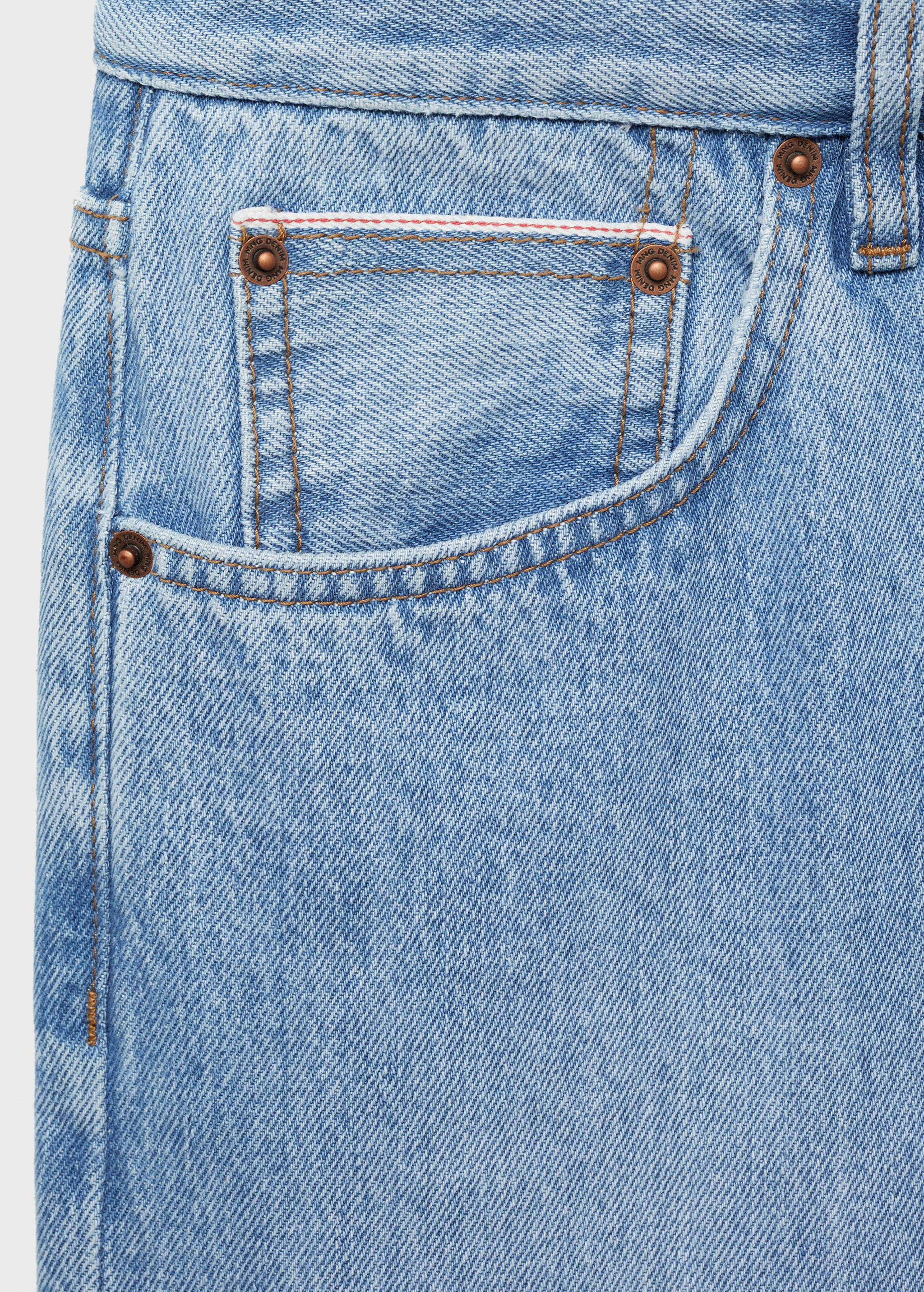 Tapered-fit selvedge jeans - Details of the article 8