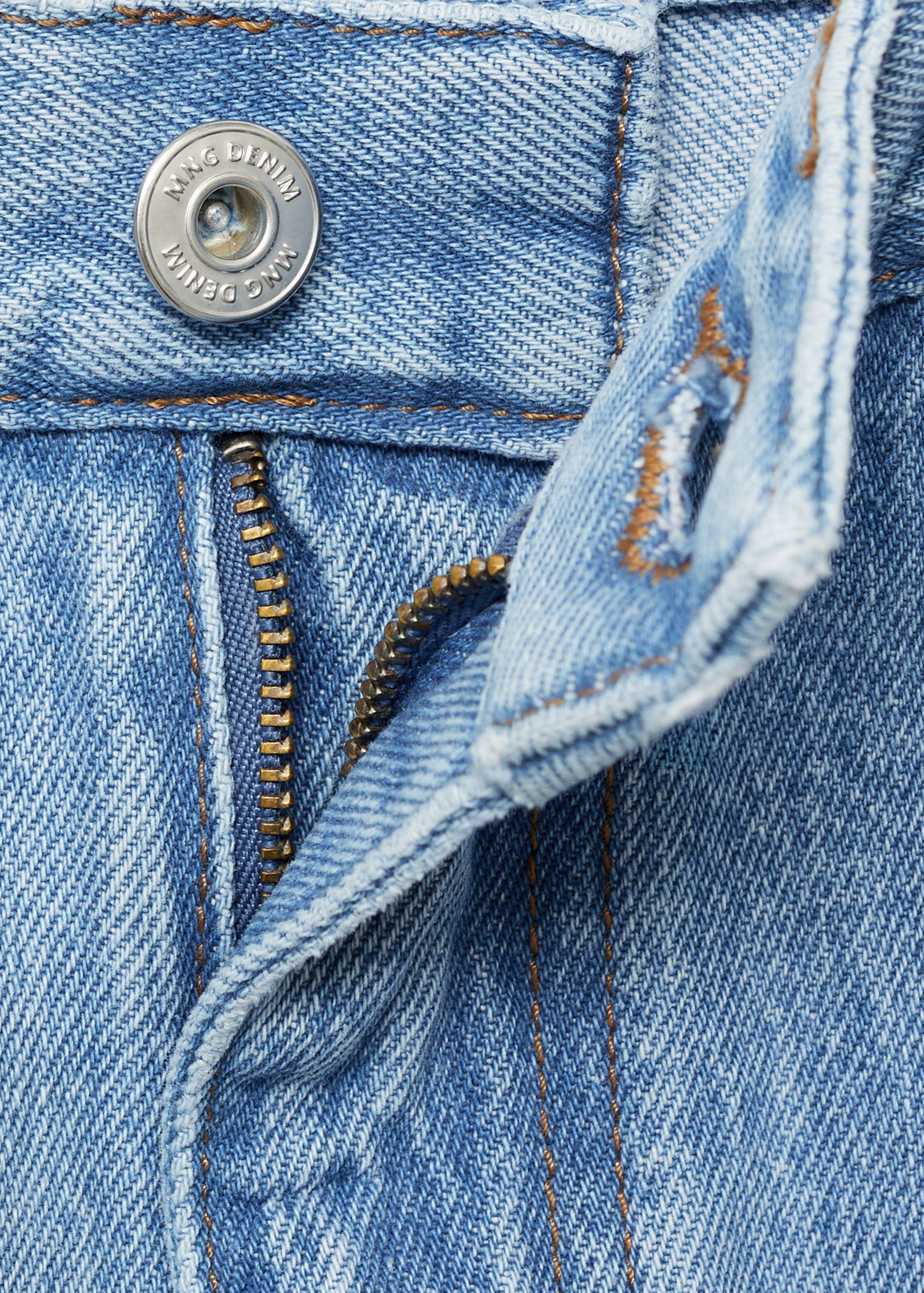 Tapered-fit selvedge jeans - Details of the article 0