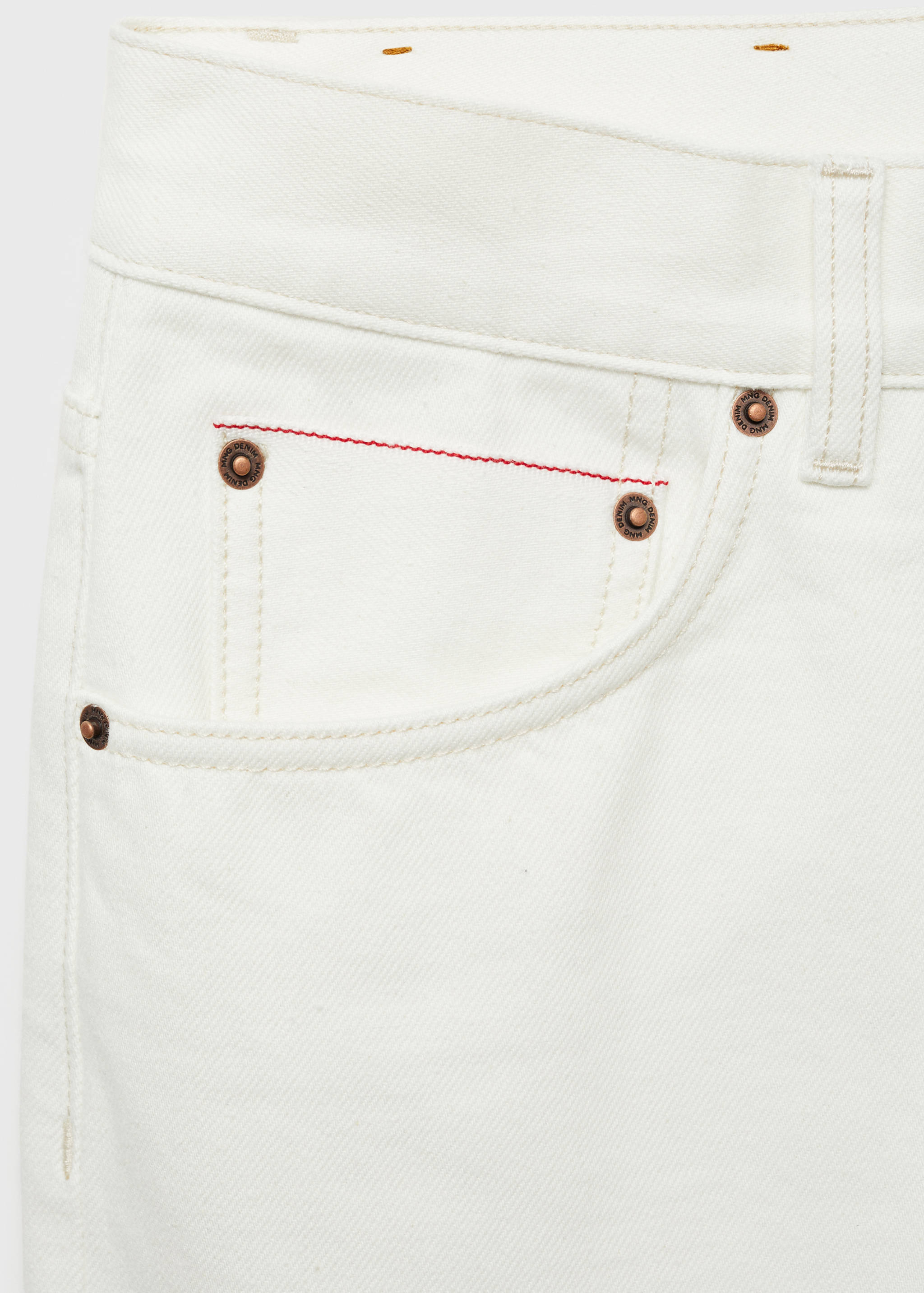 Tapered-fit selvedge jeans - Details of the article 8