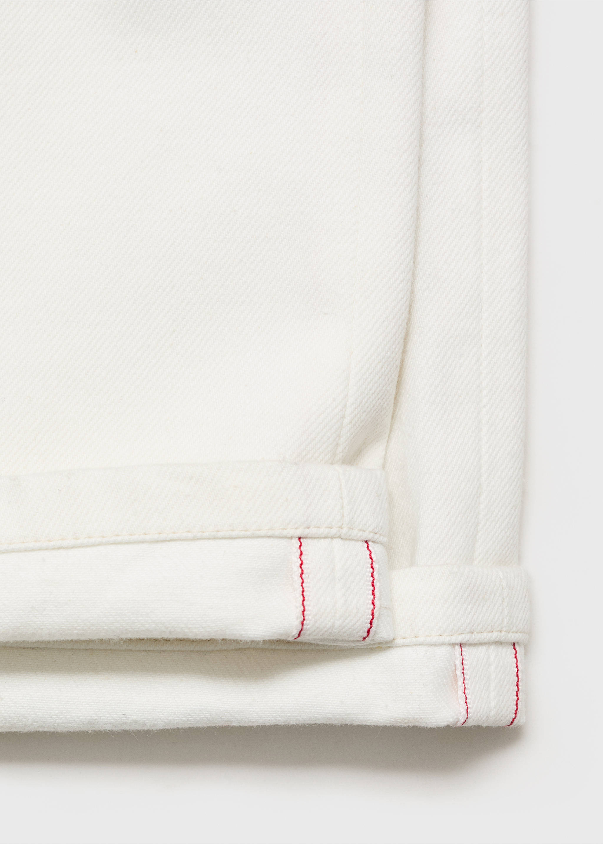 Tapered-fit selvedge jeans - Details of the article 0, Off White. Ref: 87034396-00.
