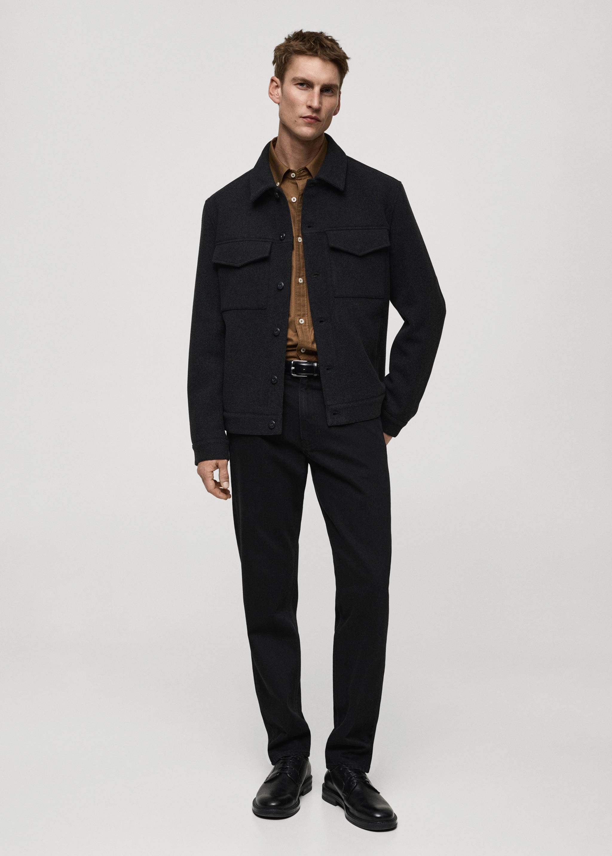 Calças de ganga Bob regular fit - Plano geral