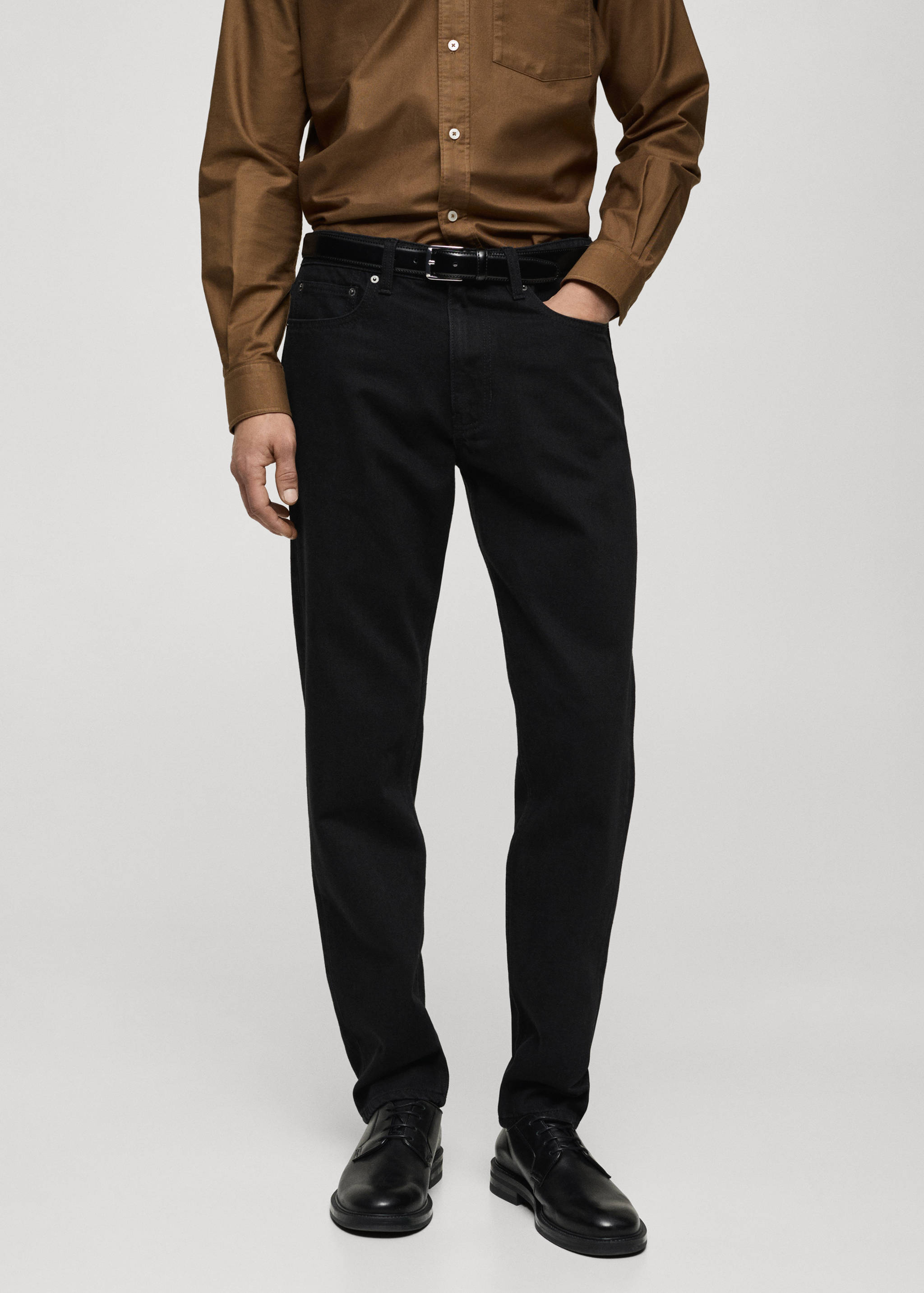 Calças de ganga Bob regular fit - Plano médio