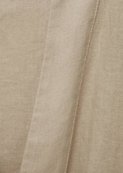 Linen home robe — Sand 7