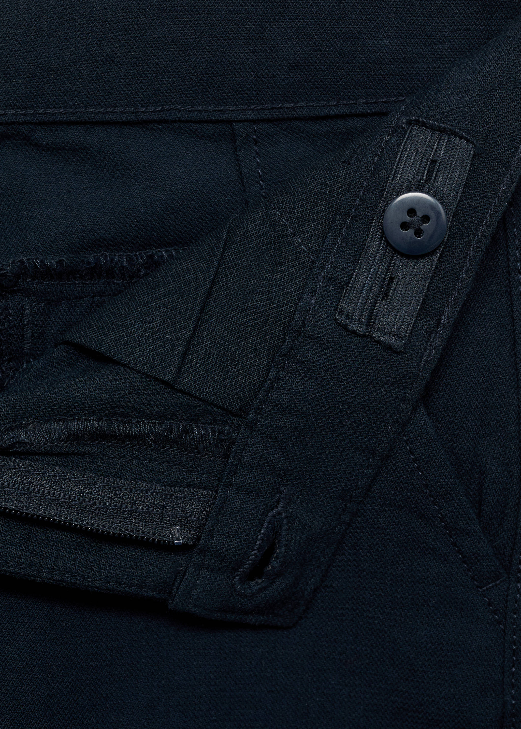 Linen chino Bermuda shorts - Details of the article 8