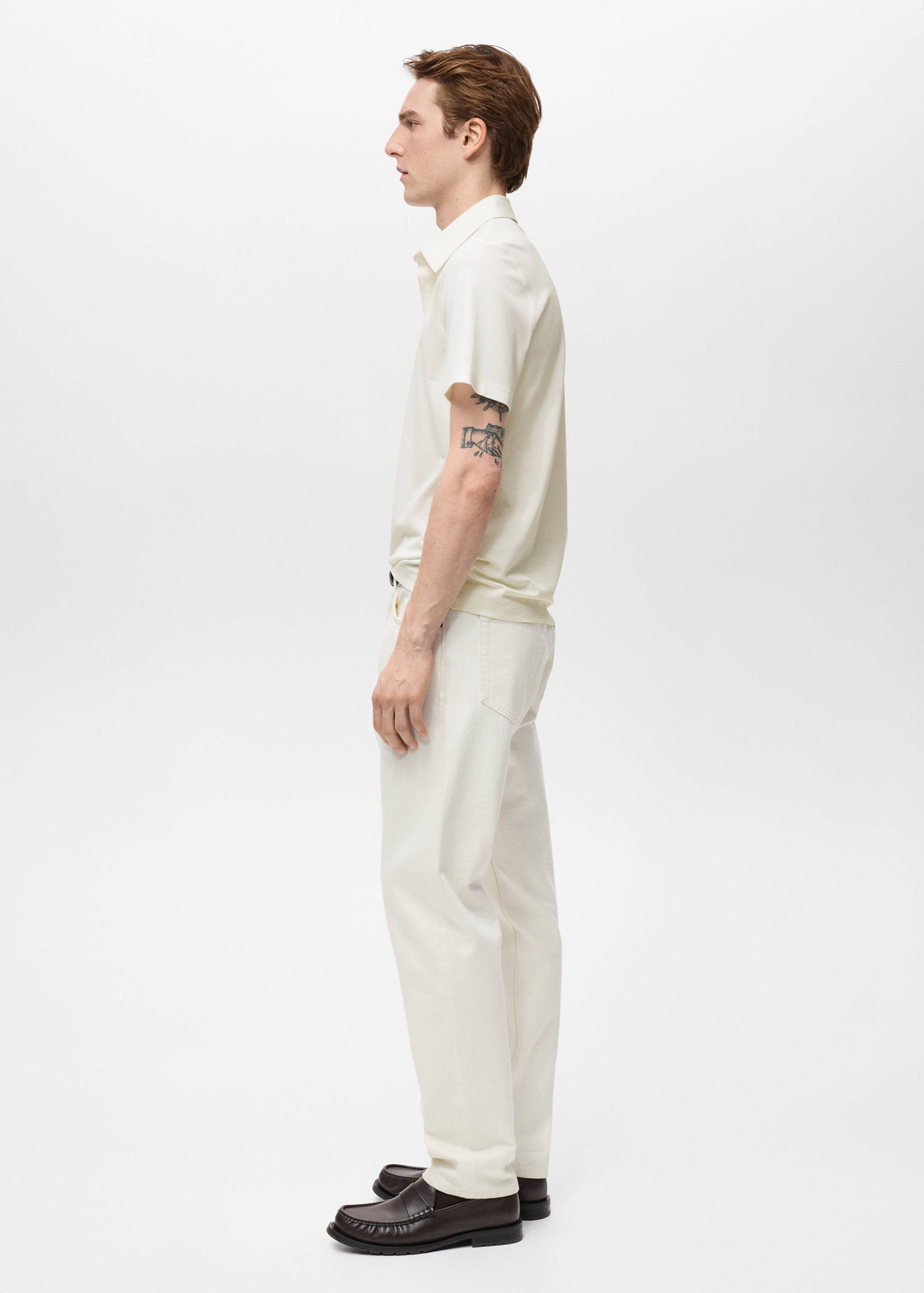 Polo slim-fit piqué de coton - Détail de l'article 2