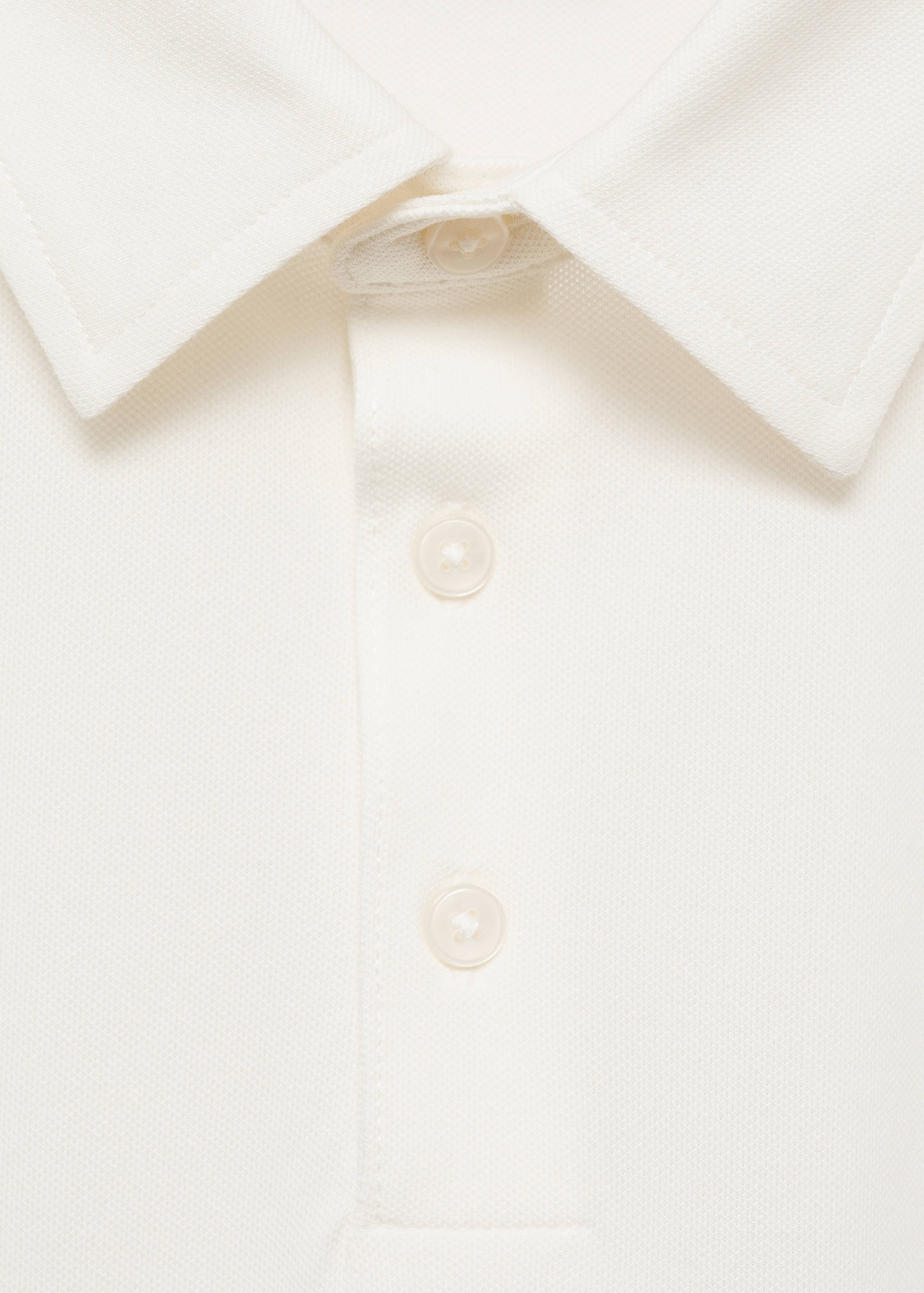 Polo slim-fit piqué de coton - Détail de l'article 8