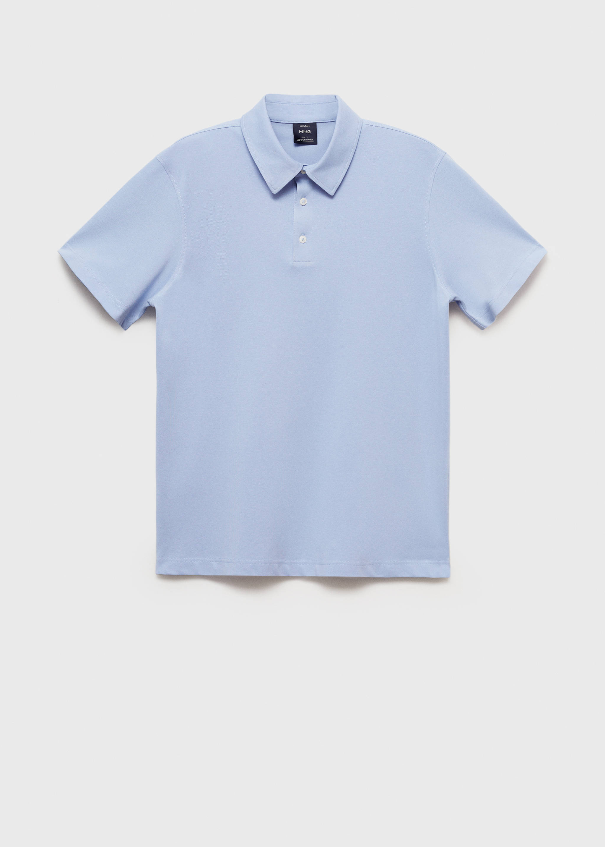 Polo slim fit algodón piqué - Artículo sin modelo