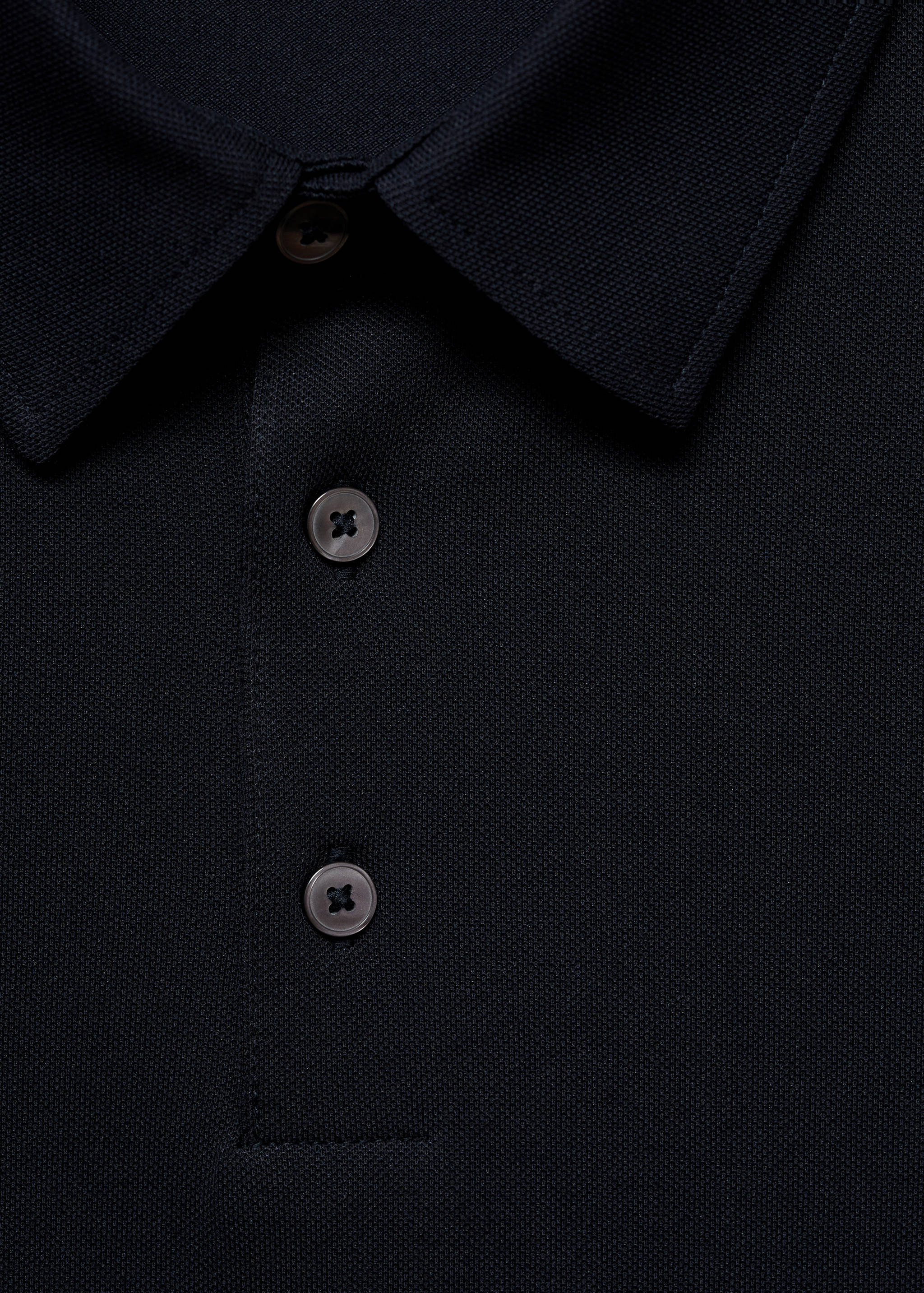 Polo slim-fit piqué de coton - Détail de l'article 8