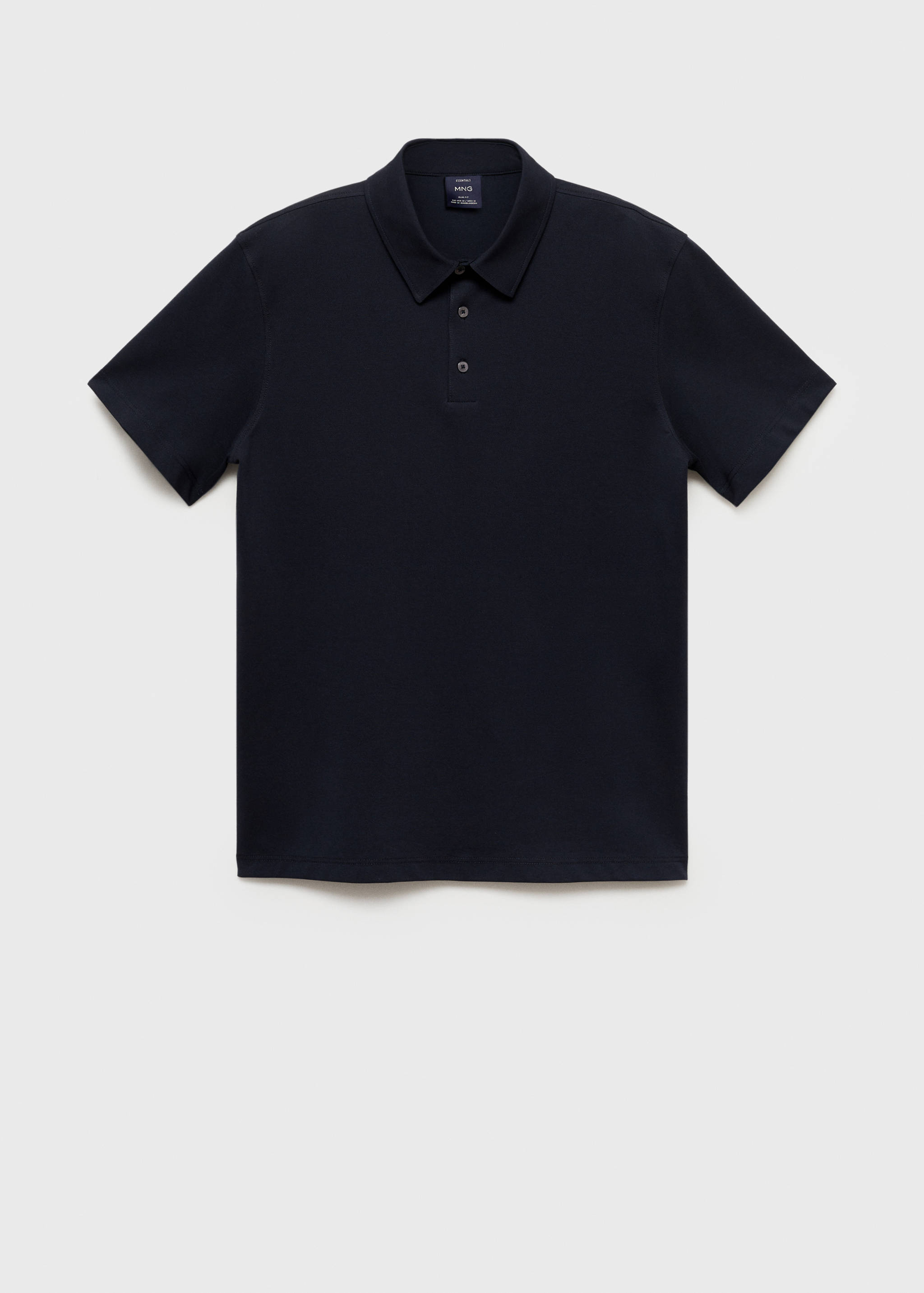 Polo slim fit algodón piqué - Artículo sin modelo