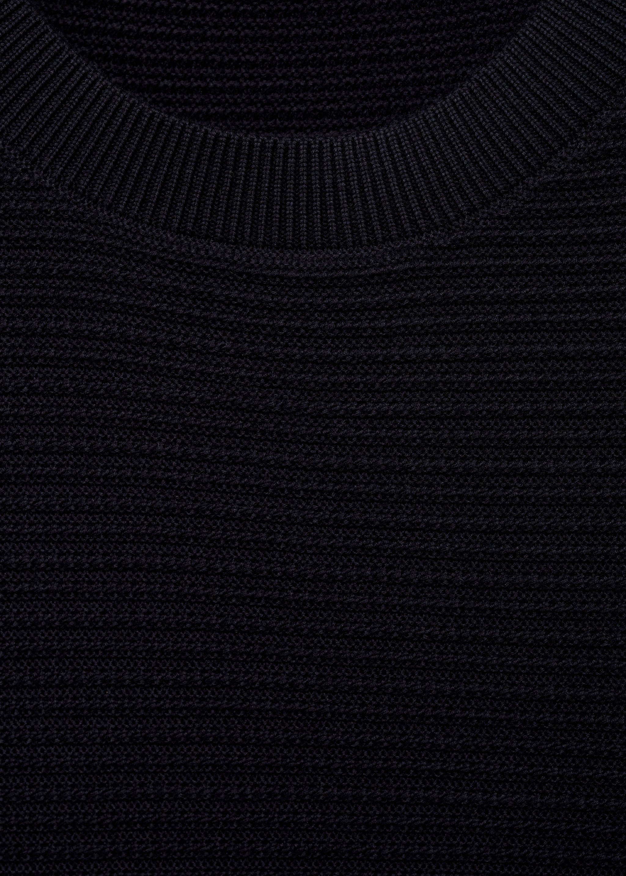 Structure thin knitwear t-shirt - Details of the article 8