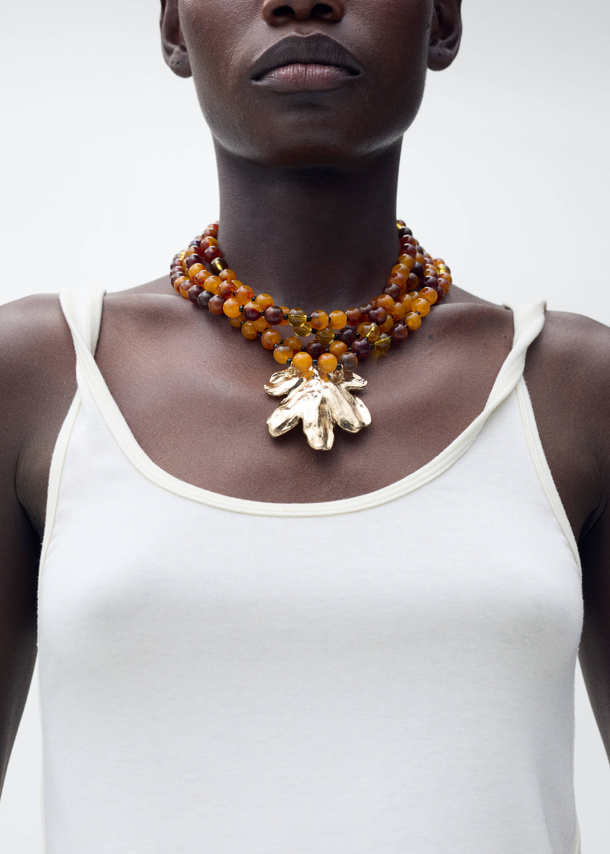 Combined beads necklace - General plane