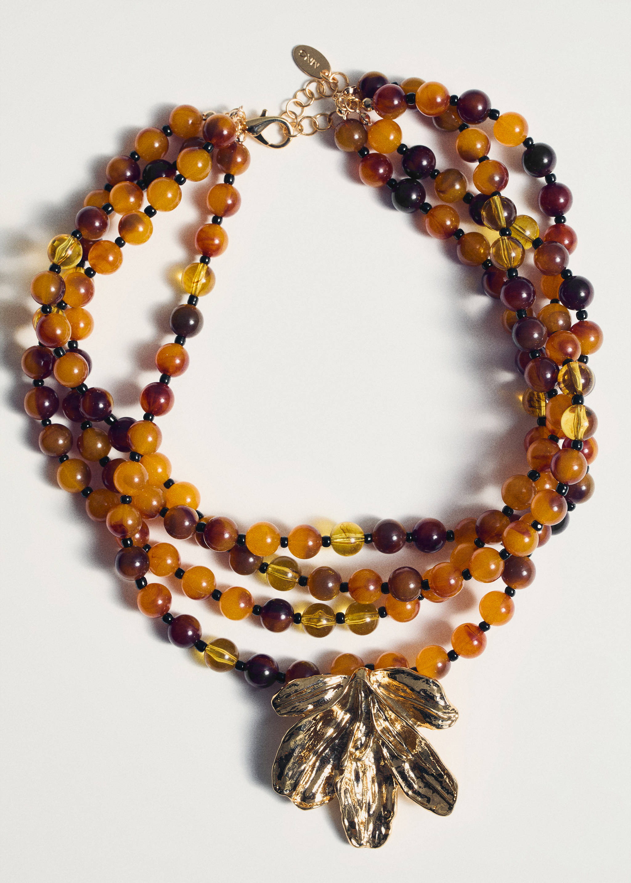 Combined beads necklace - Details of the article 5