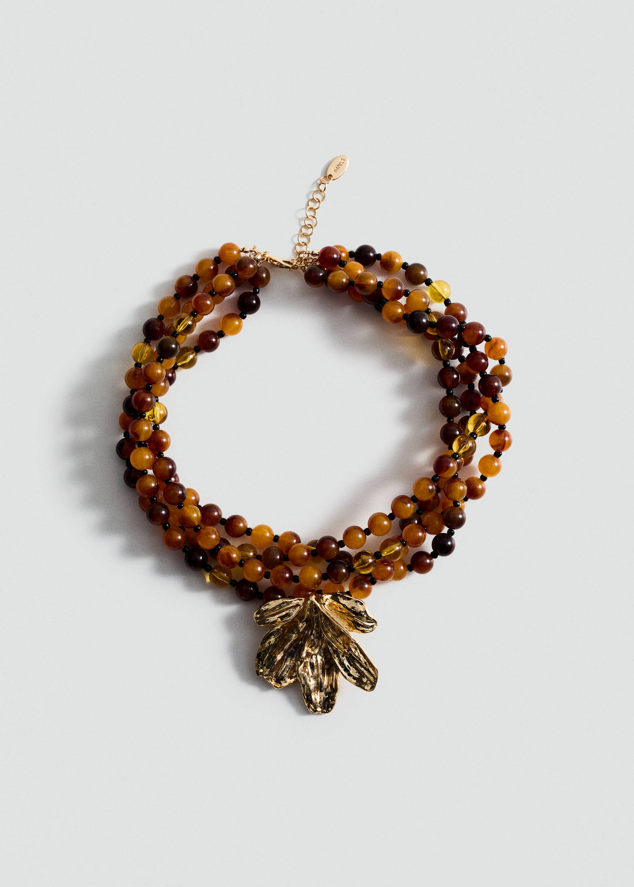 Combined beads necklace - Article without model