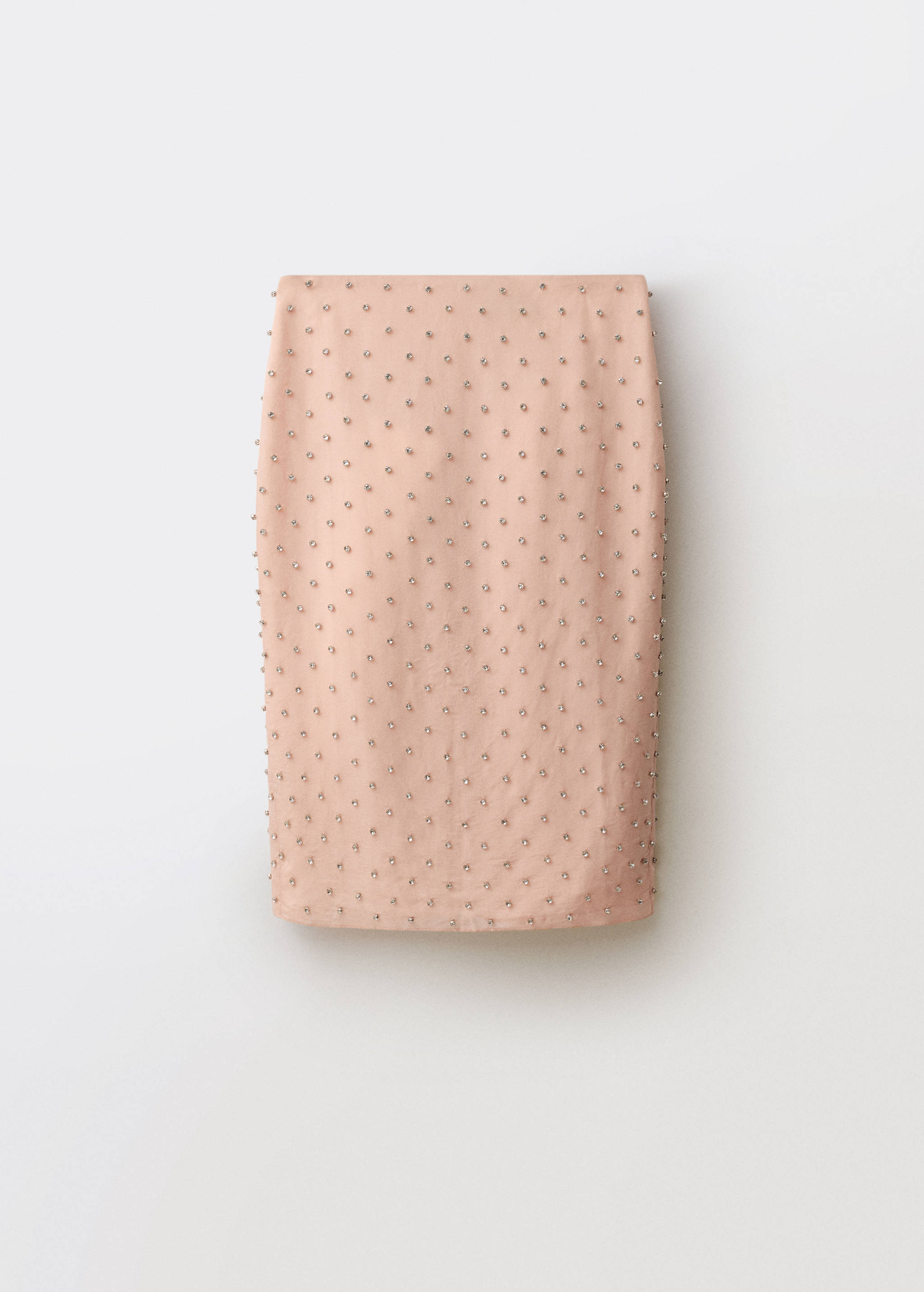 Falda midi apliques cristales - Artículo sin modelo