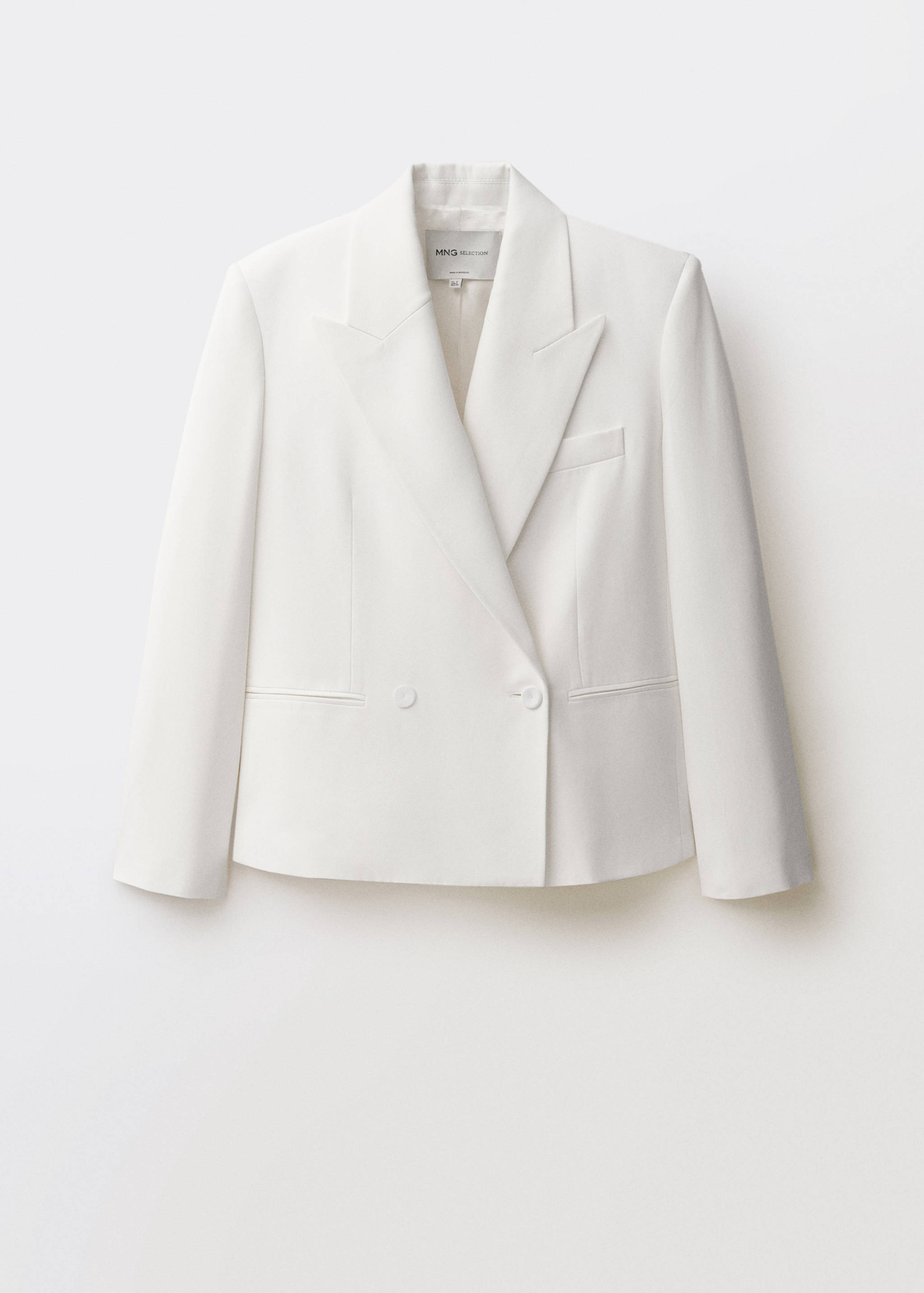 Veste costume oversize double boutonnage - Article sans modèle
