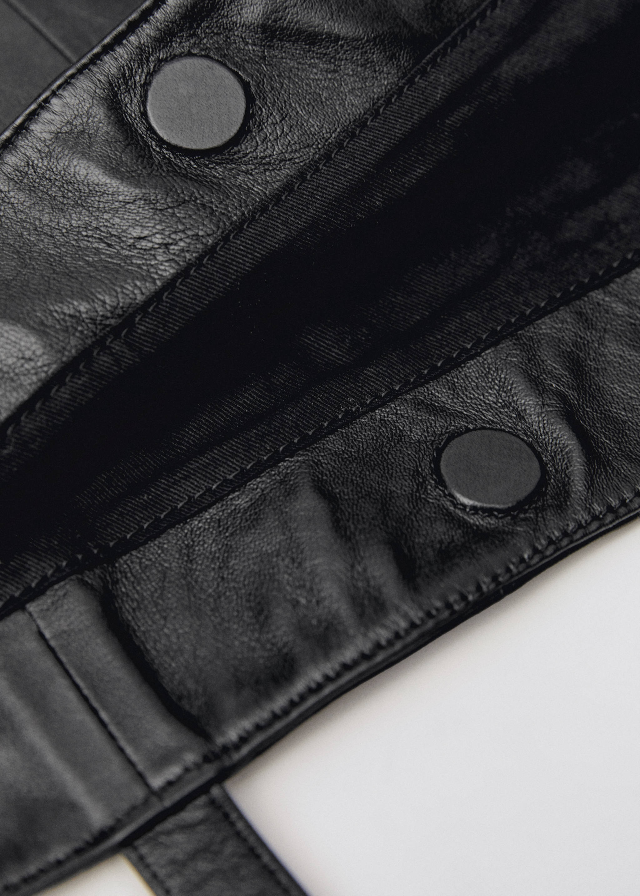 Patchwork leather shopper bag - Details of the article 2