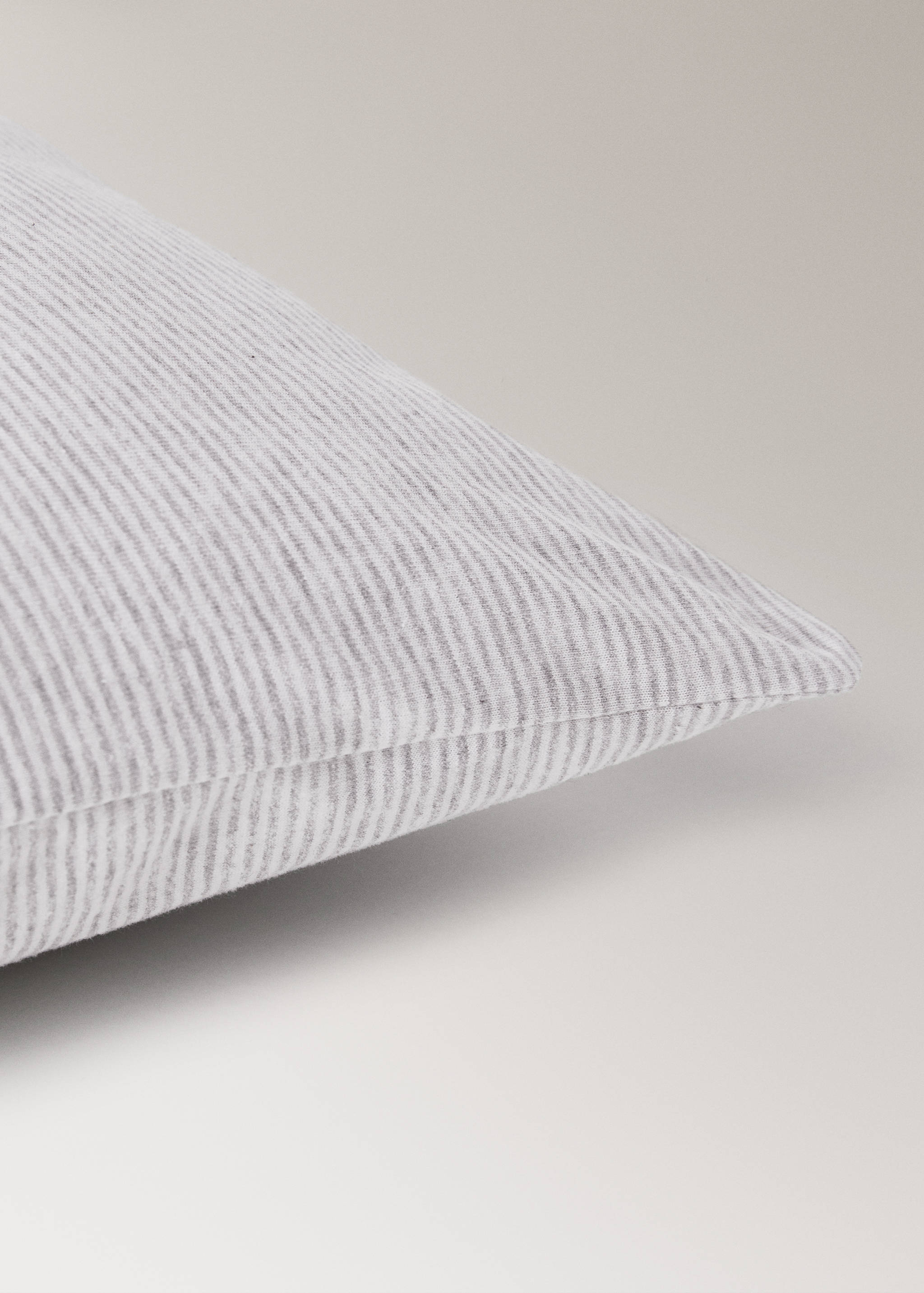 Husă de pernă pentru copii din bumbac cu dungi 60x60x cm - Detaliu al articolului 1