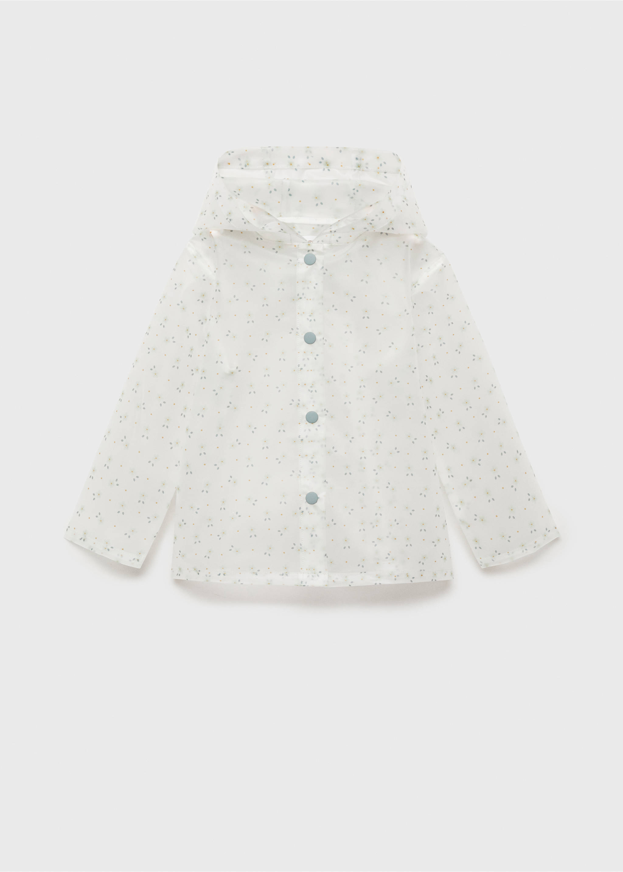 Transparent waterproof jacket - Article without model, White. Ref: 87034781-00.