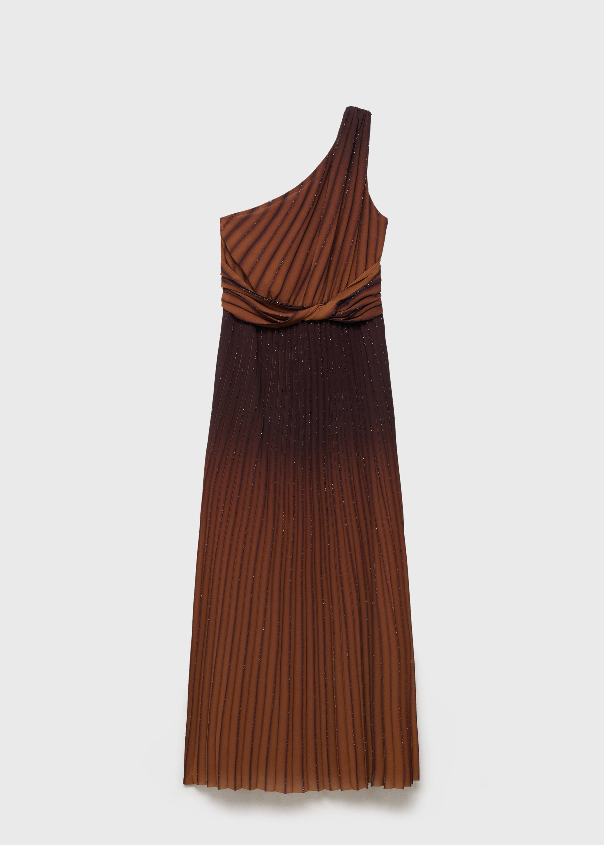 Robe plissée effet dégradé - Article sans modèle