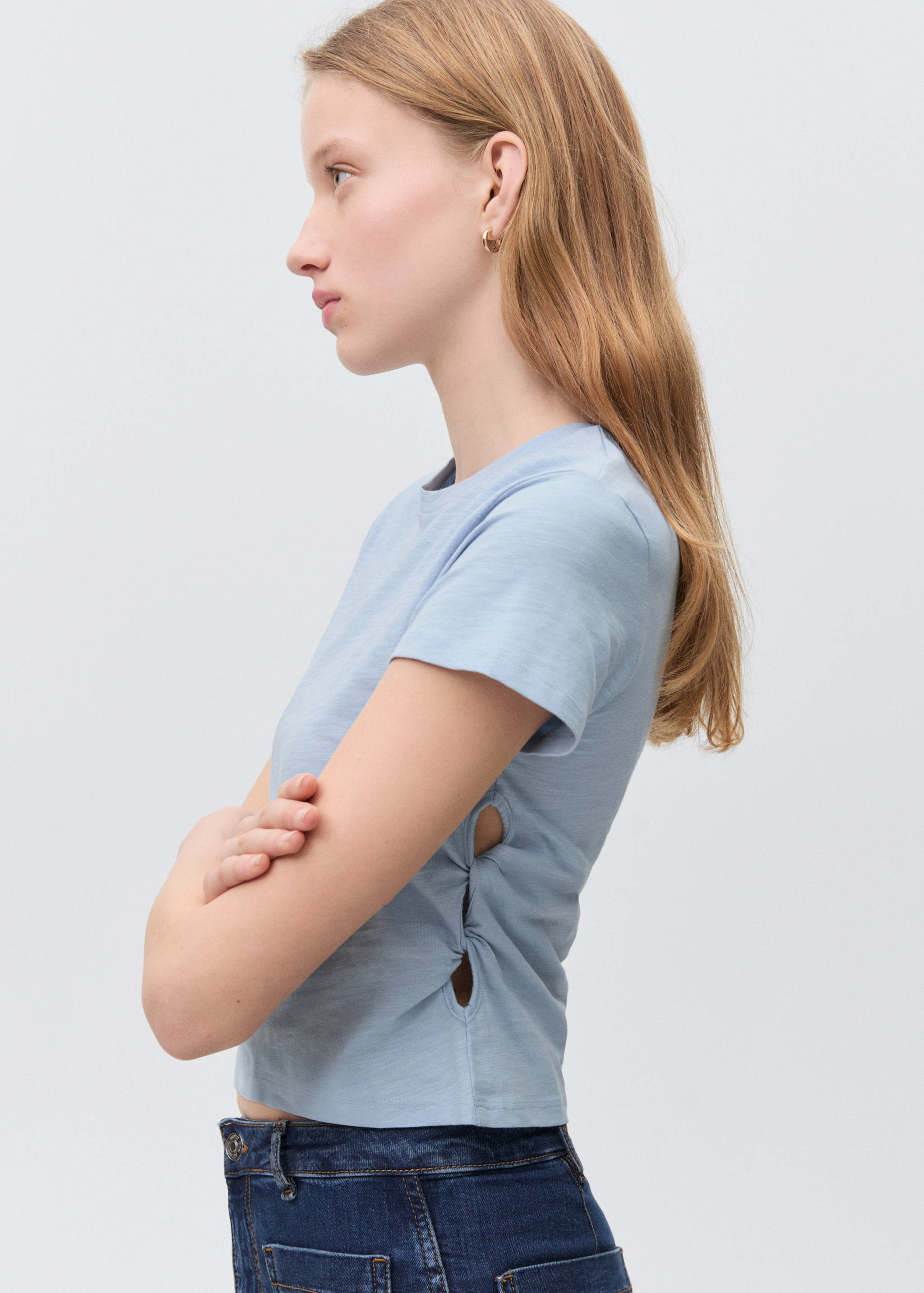 Knot detail T-shirt - Details of the article 4