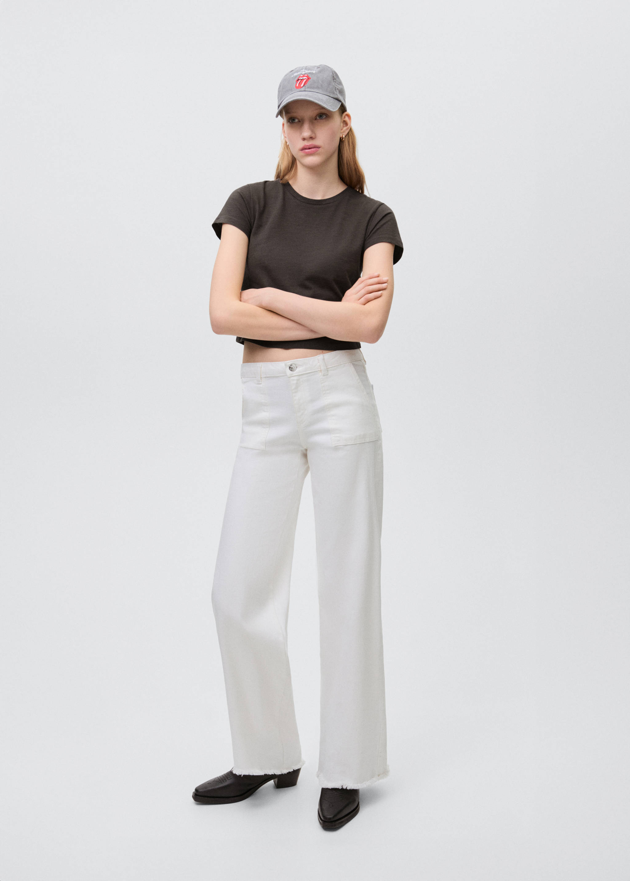 Shirt mit geknotetem Detail - Allgemeine Ansicht