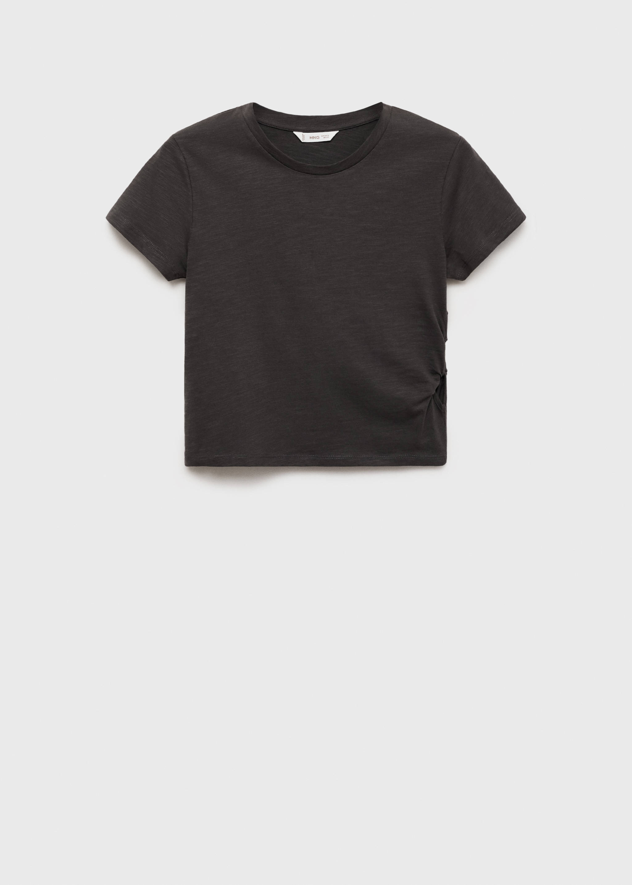 Shirt mit geknotetem Detail - Artikel ohne Model