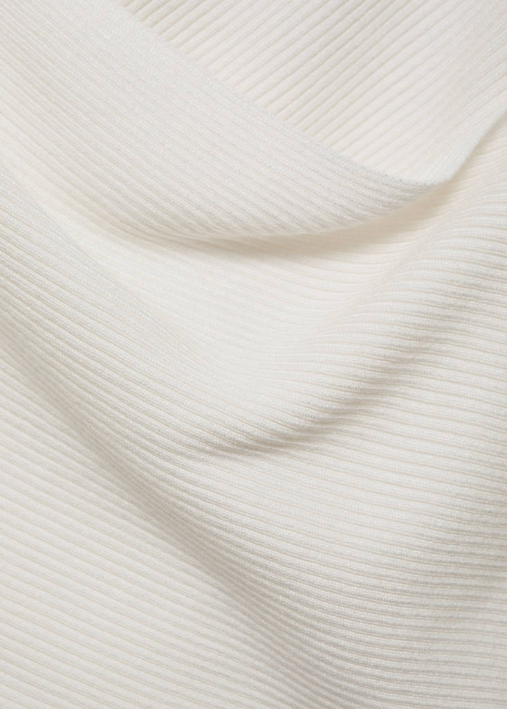 Wrap crop top — Off White