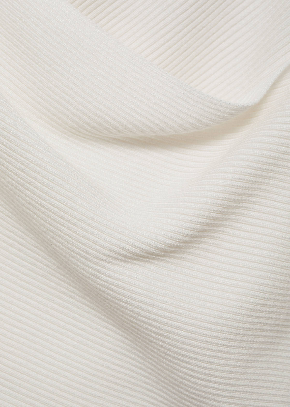 Wrap crop top — Off White