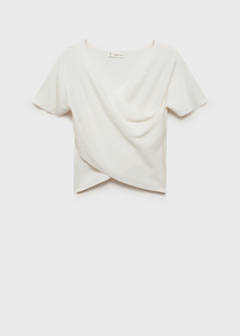 Wrap crop top — Off White 3