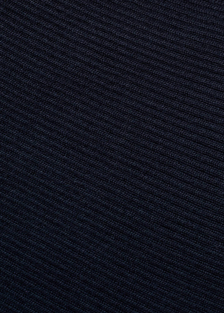 Wrap crop top — Dark Navy