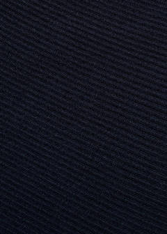 Wrap crop top — Dark Navy 5