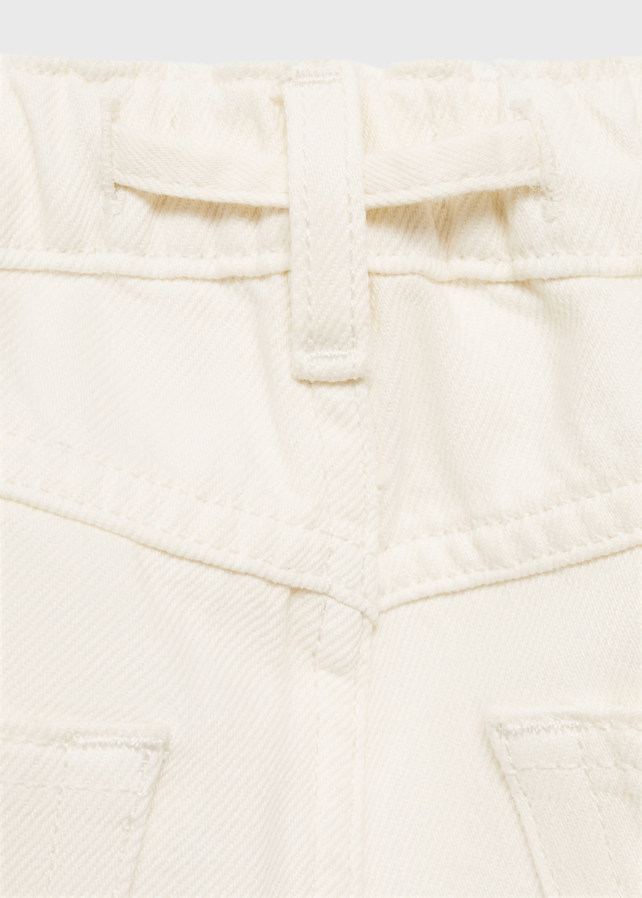 Wideleg jeans with adjustable drawstring - Details of the article 0