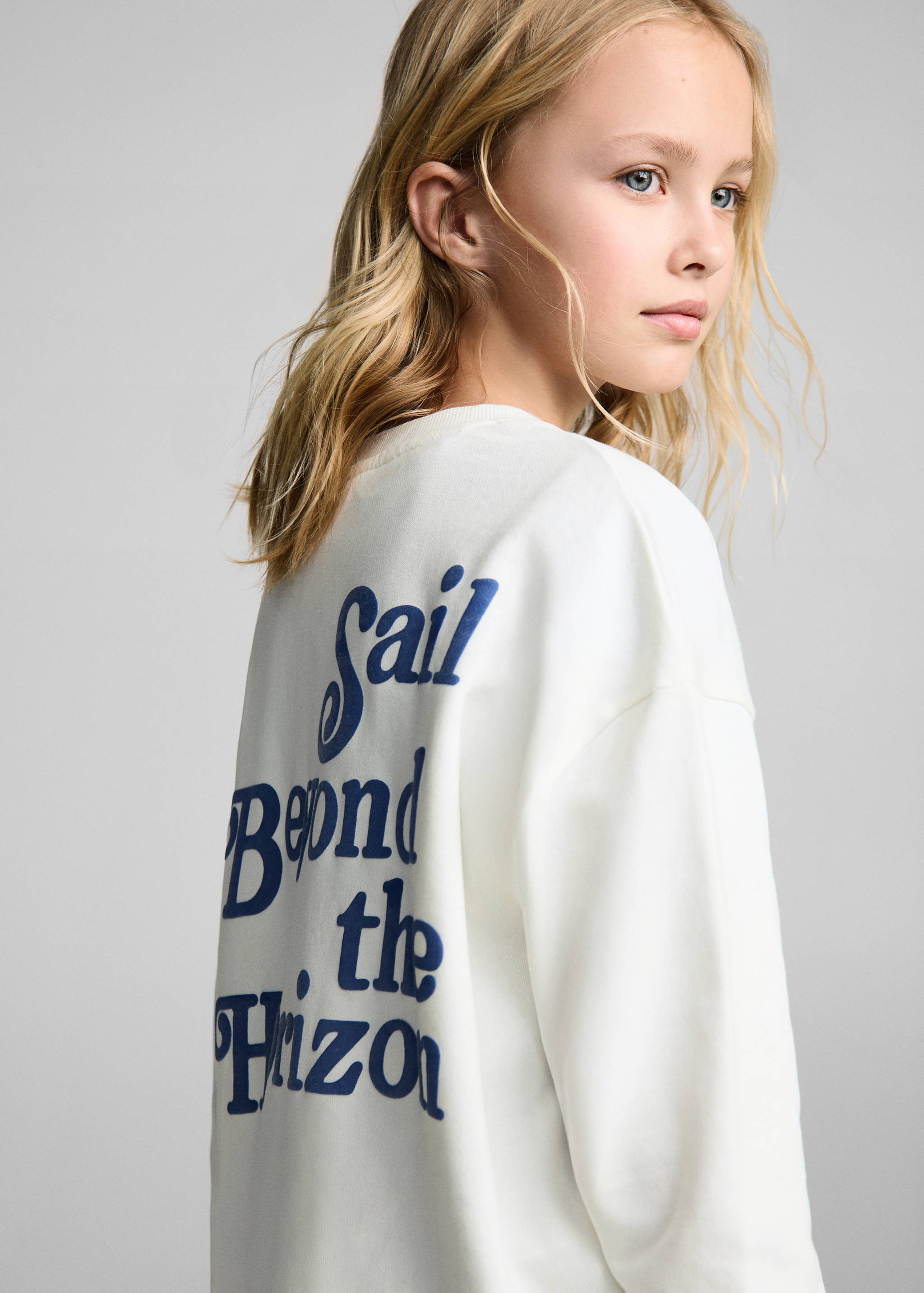 Sudadera algodón mensaje - Detalle del artículo 4