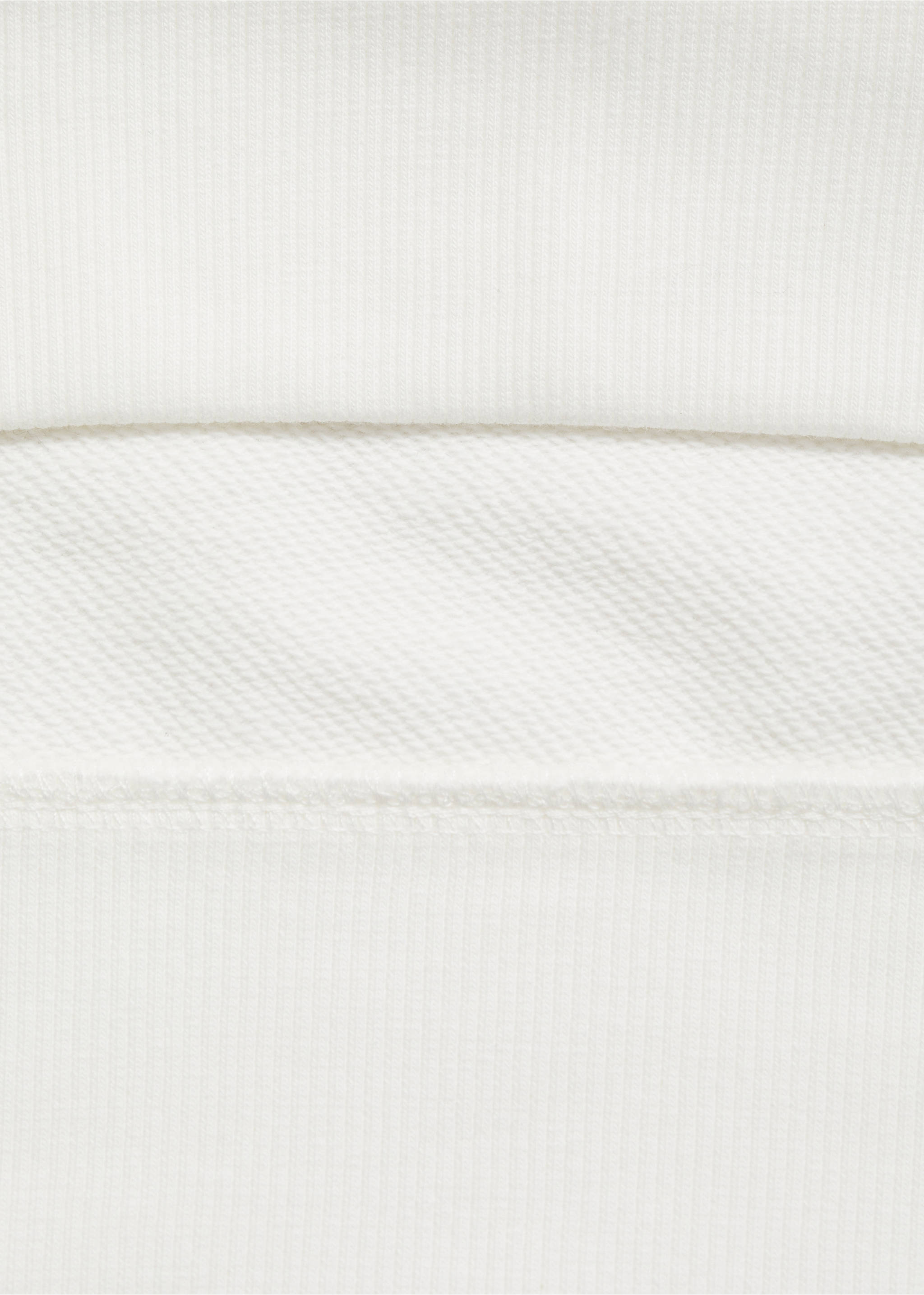 Message cotton sweatshirt - Details of the article 0, Off White. Ref: 87034793-00.