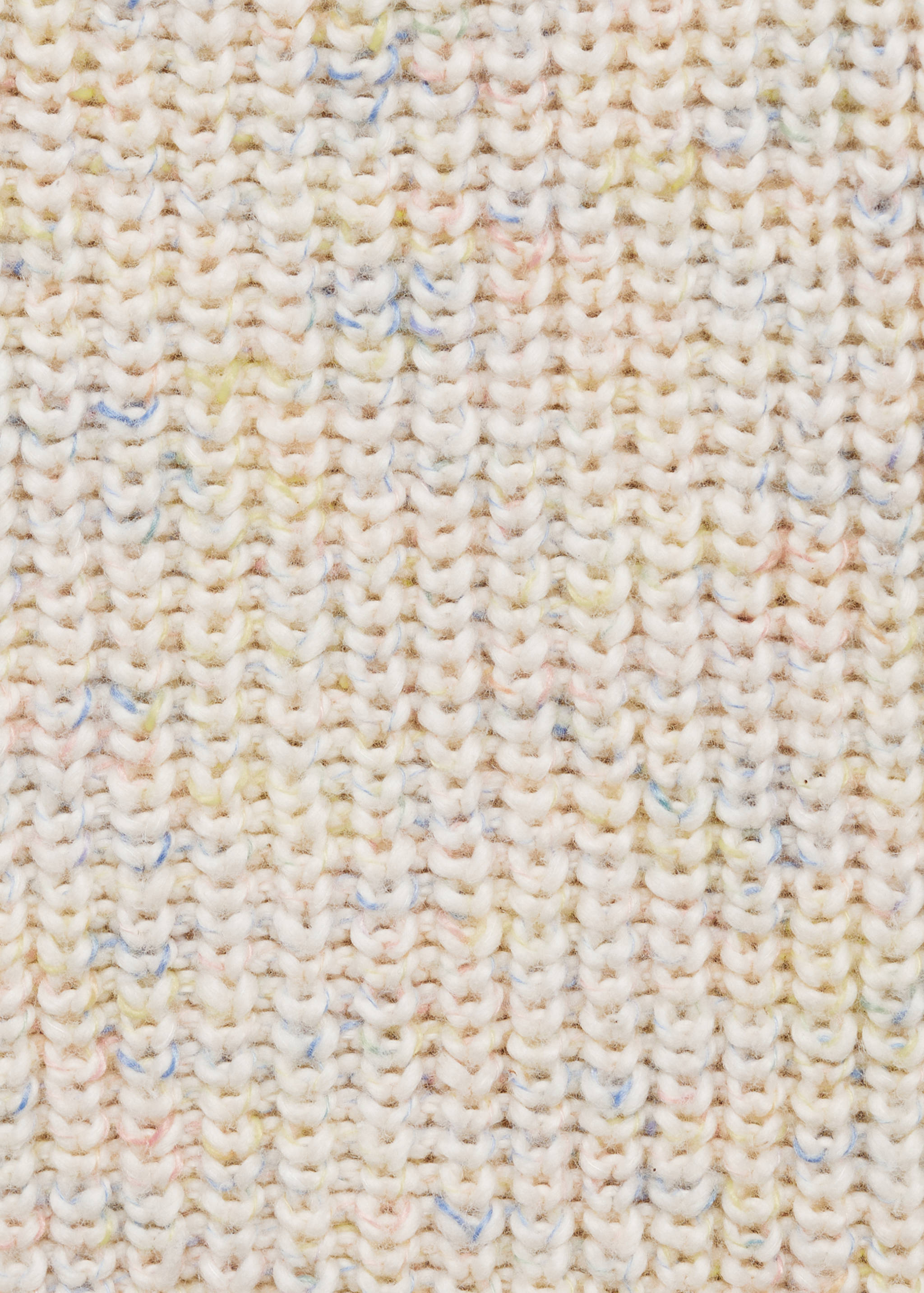 Flecked knit cardigan - Details of the article 0