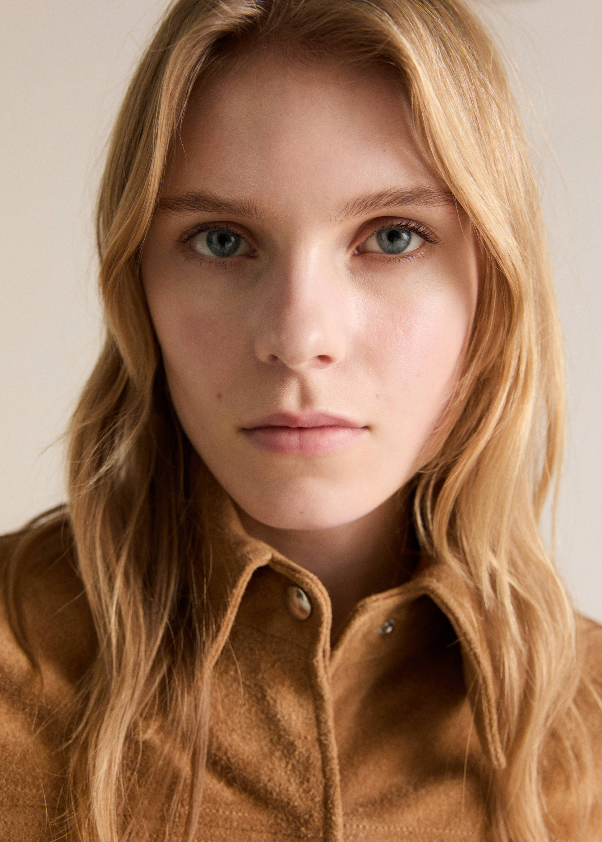 Suede leather jacket - Details of the article 1