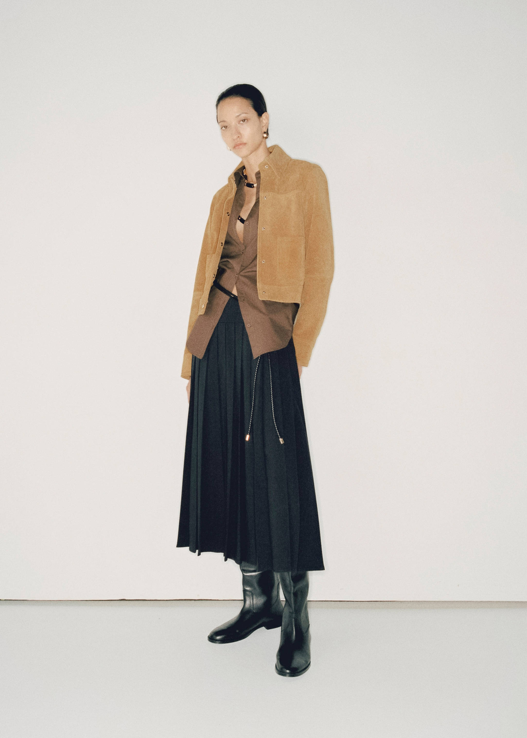 Suede leather jacket - Details of the article 6