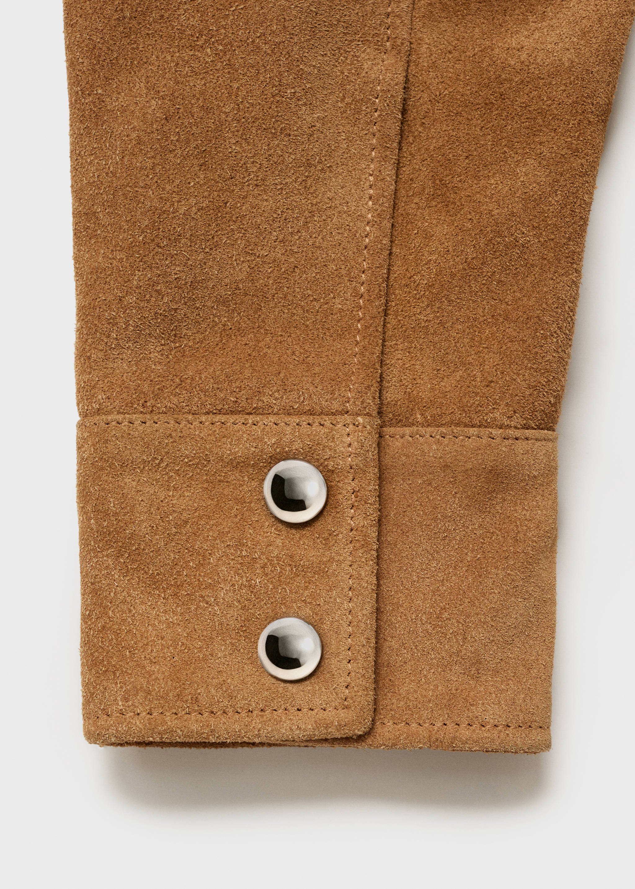 Suede leather jacket - Details of the article 0