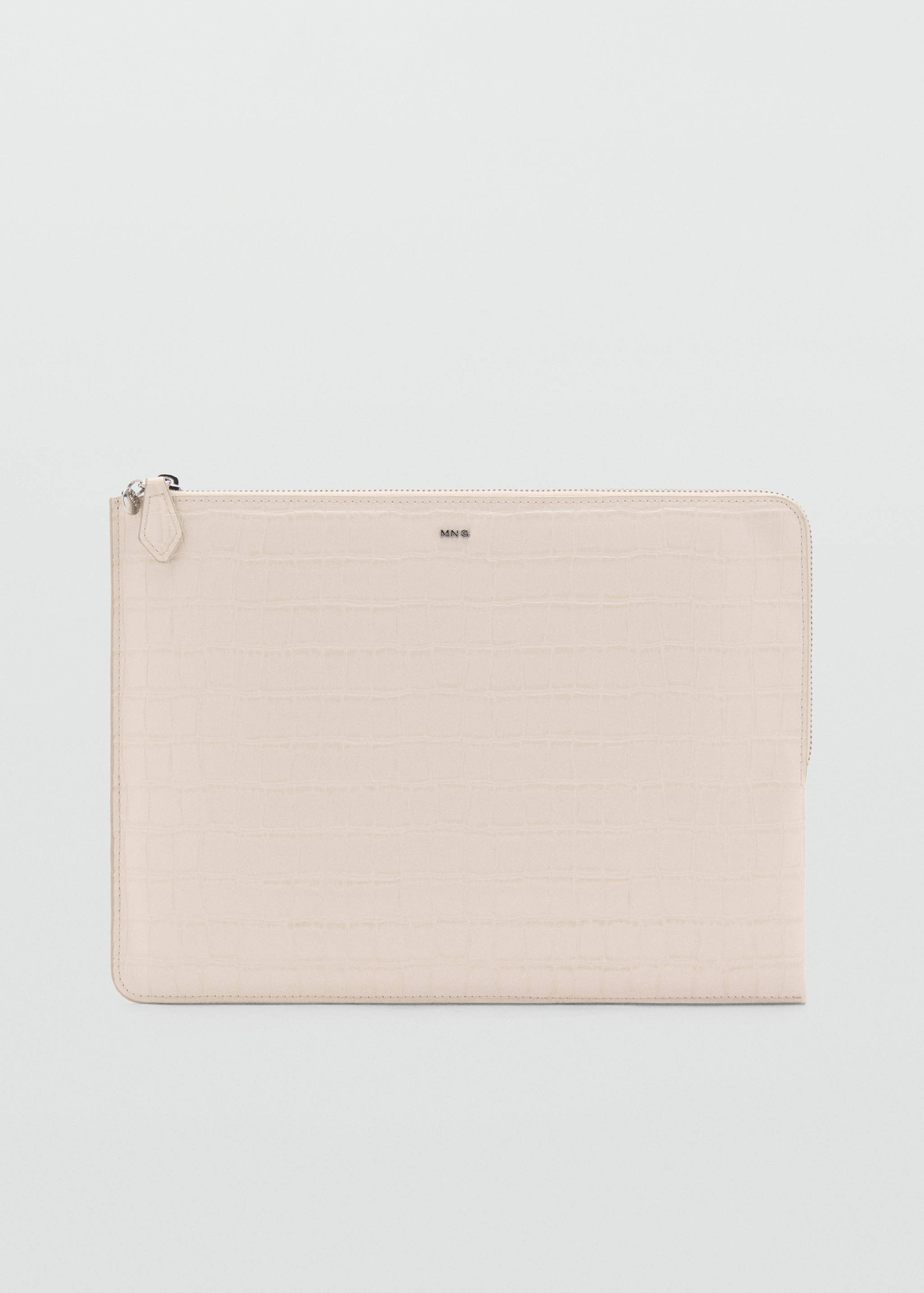 Croco faux-leather laptop case - Article without model