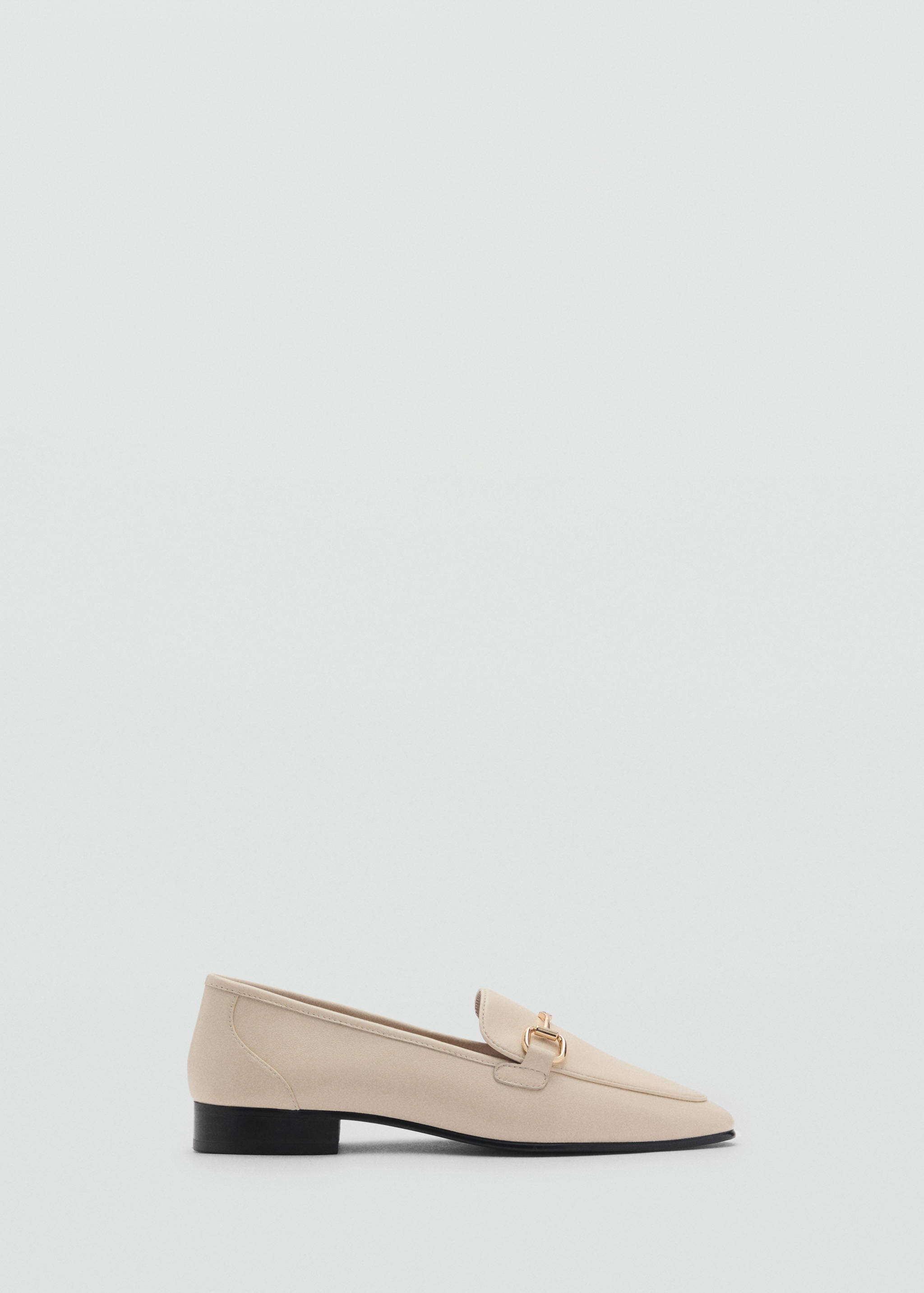 Buckle leather moccasins - Article without model