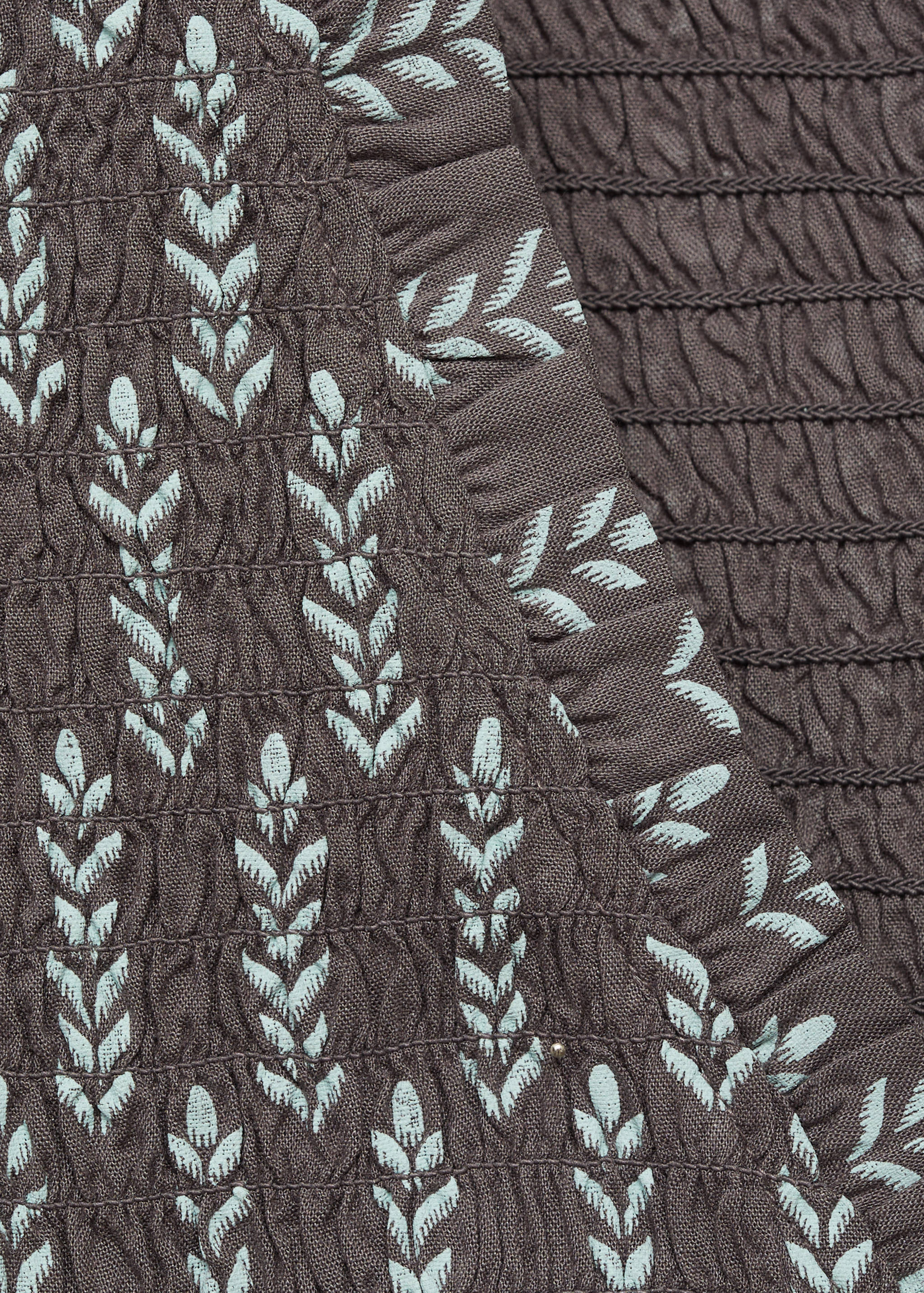 Blusa com rufos e laços - Pormenor do artigo 0