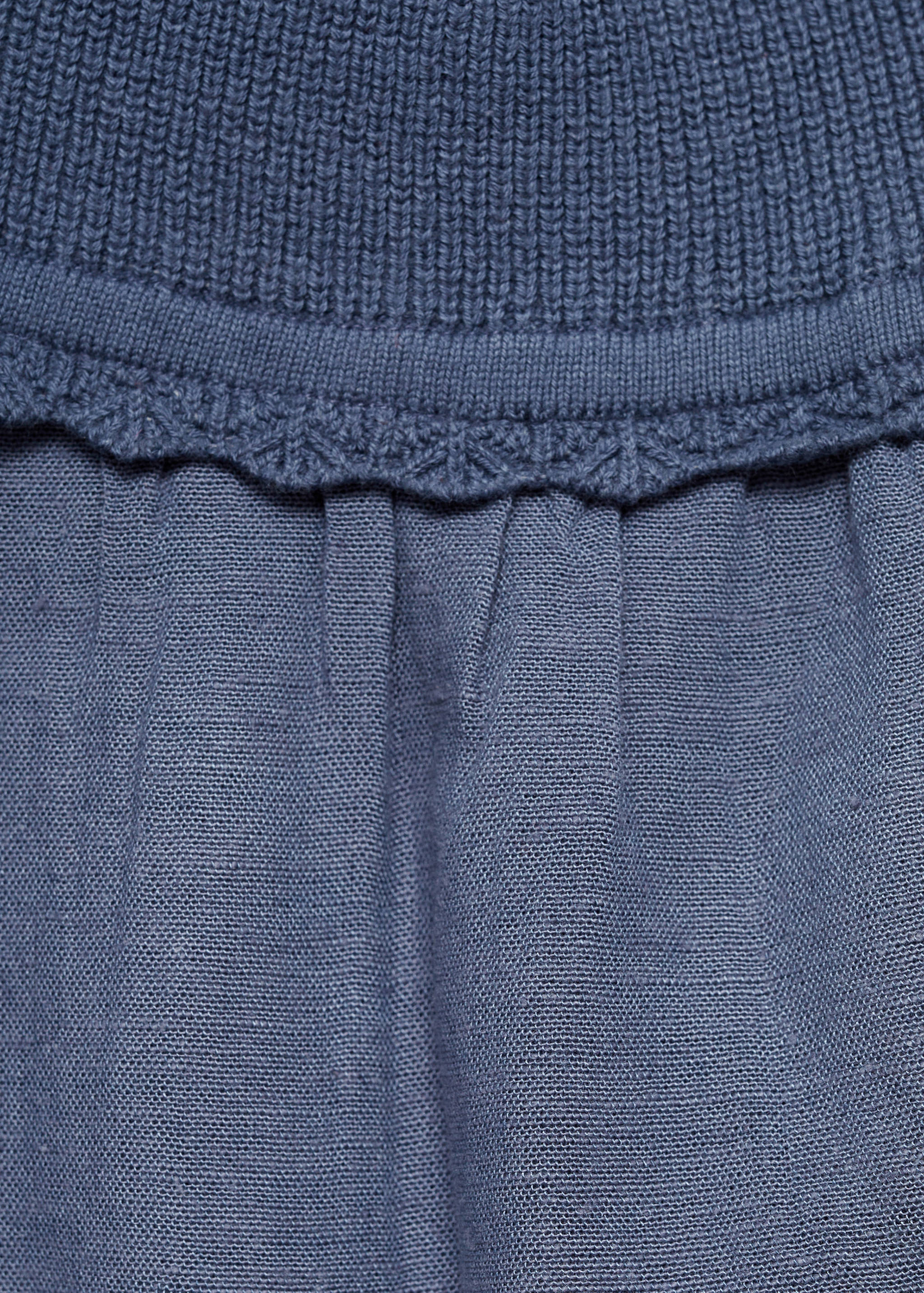 V-neck knit top - Details of the article 0