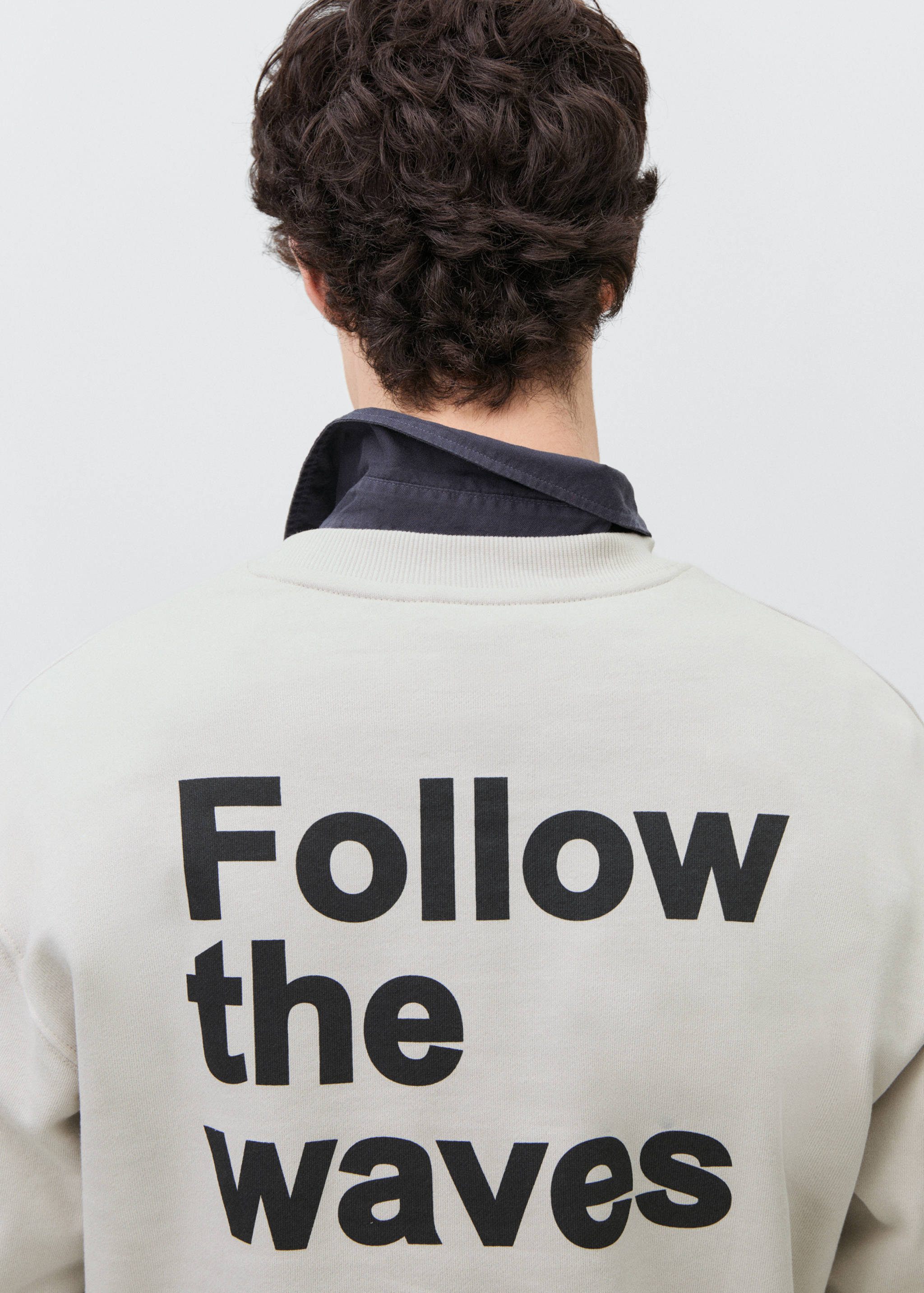 Sudadera algodón estampada - Detalle del artículo 6