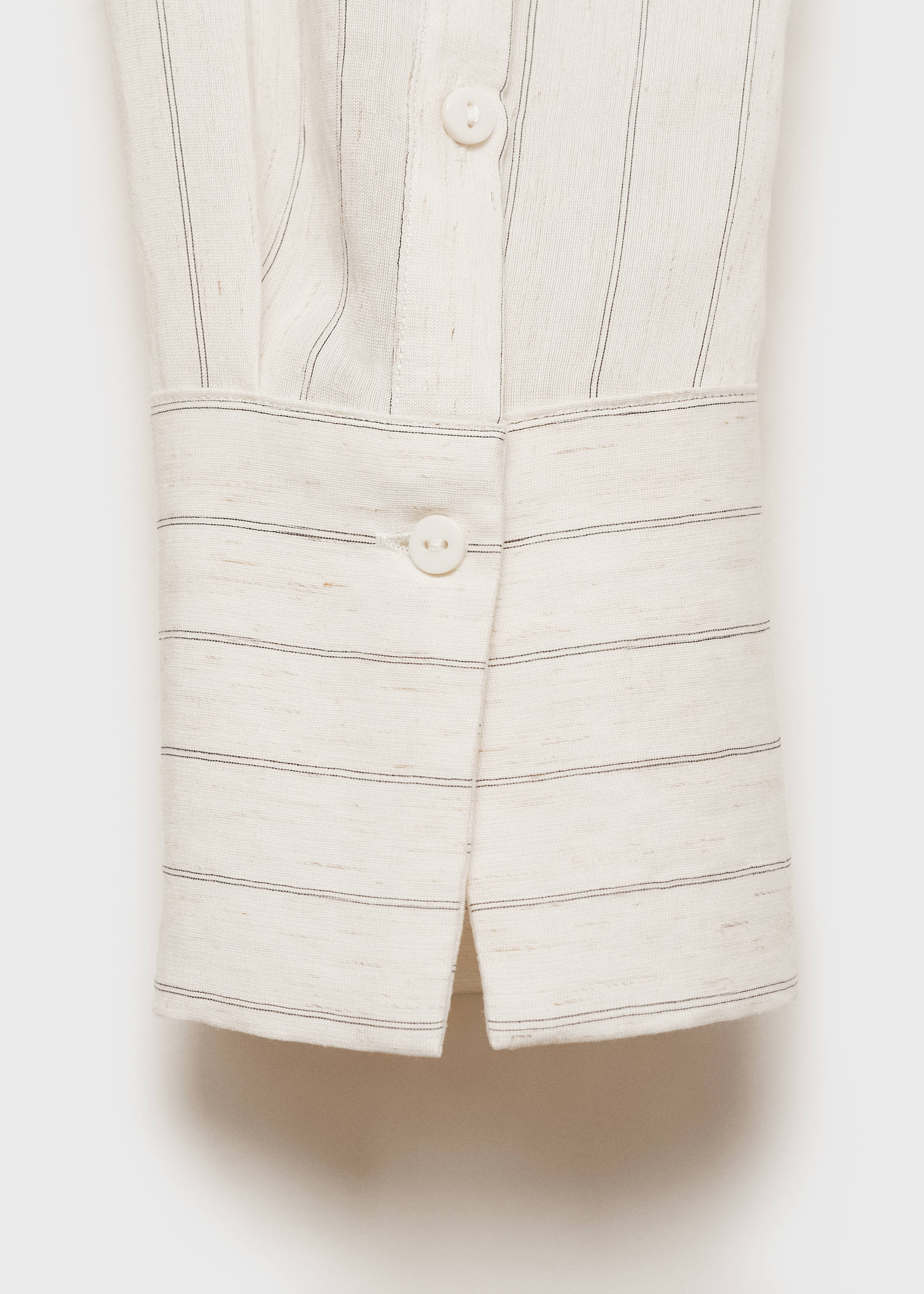 Stripe-print shirt - Details of the article 0