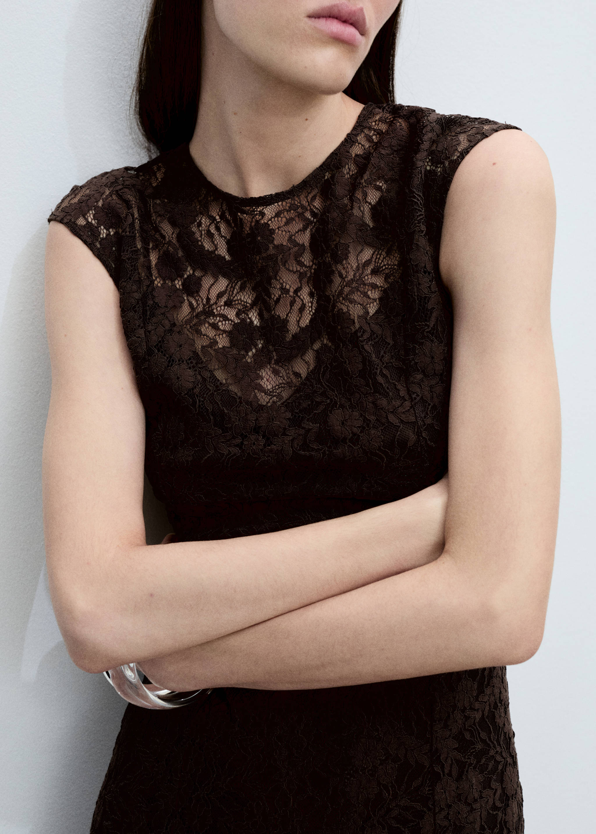 Lace A-line dress - Details of the article 6