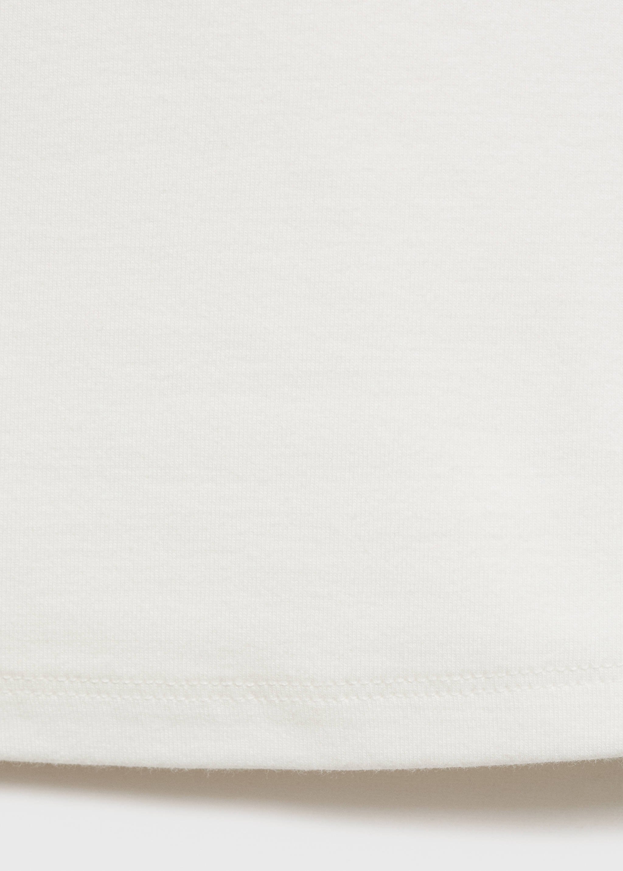 Cotton top with stud detail - Details of the article 0